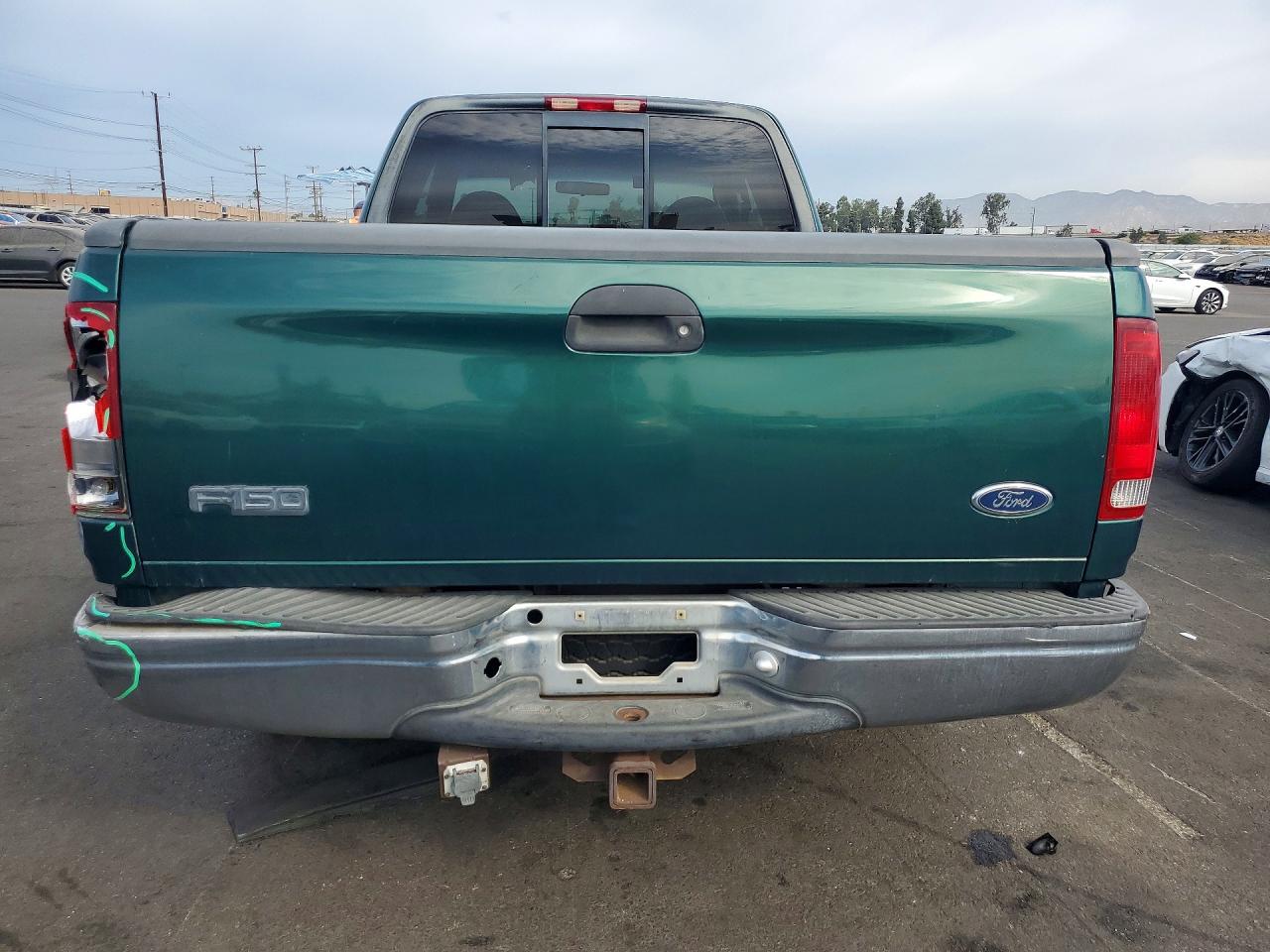 1999 Ford F150 Green vin: 1FTRX17W4XKB50338