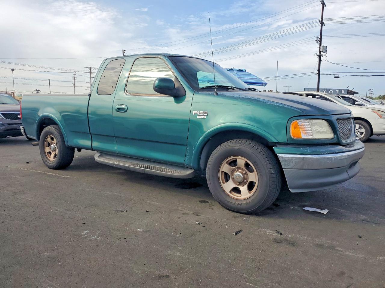 1999 Ford F150 Green vin: 1FTRX17W4XKB50338