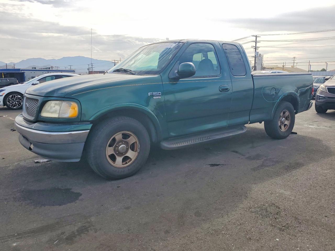 1999 Ford F150 Green vin: 1FTRX17W4XKB50338