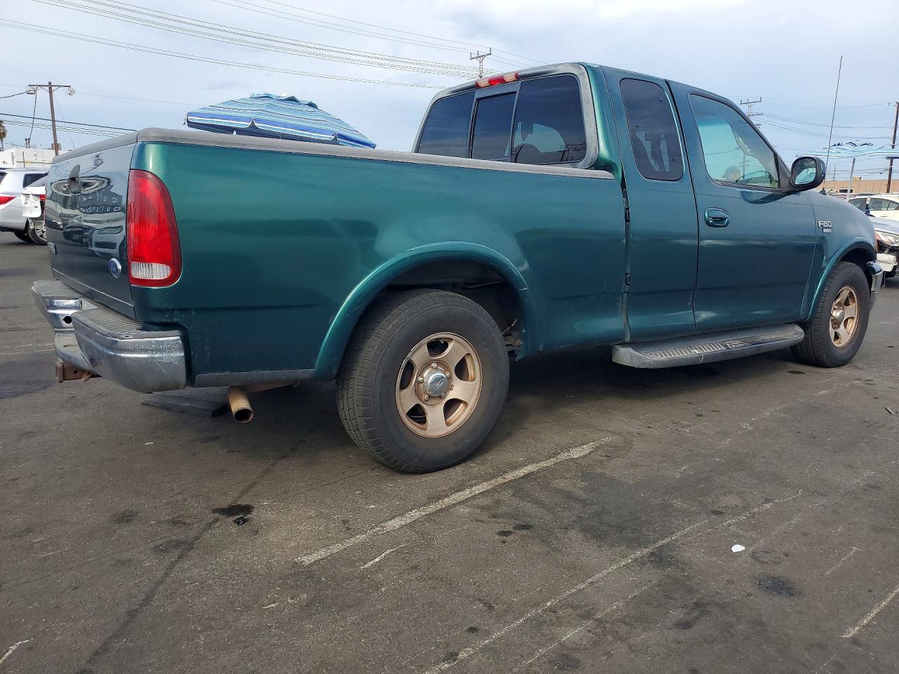 1999 Ford F150 Green vin: 1FTRX17W4XKB50338
