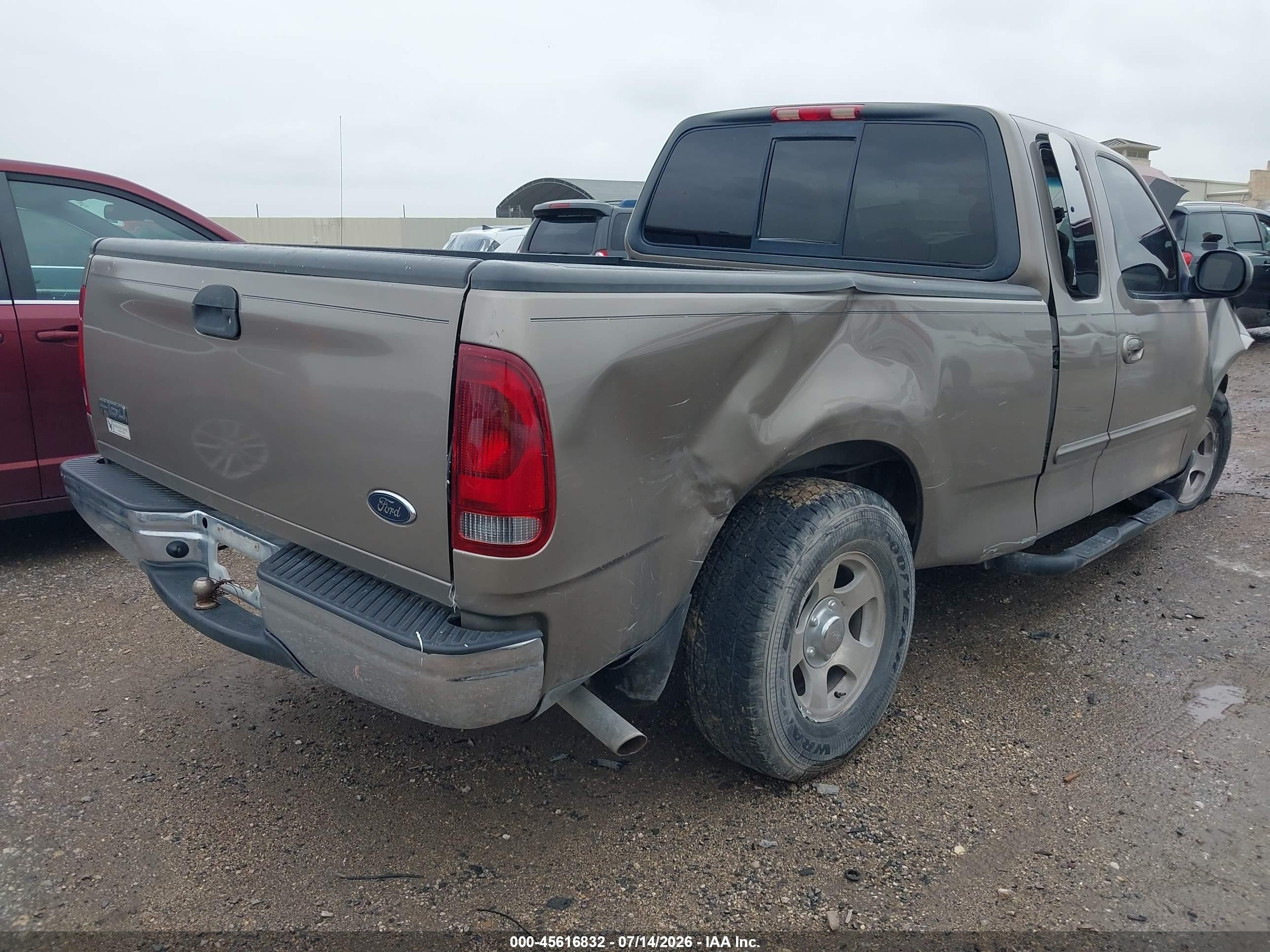 2002 Ford F-150 Lariat/xl/xlt Gold vin: 1FTRX17W52NA11293