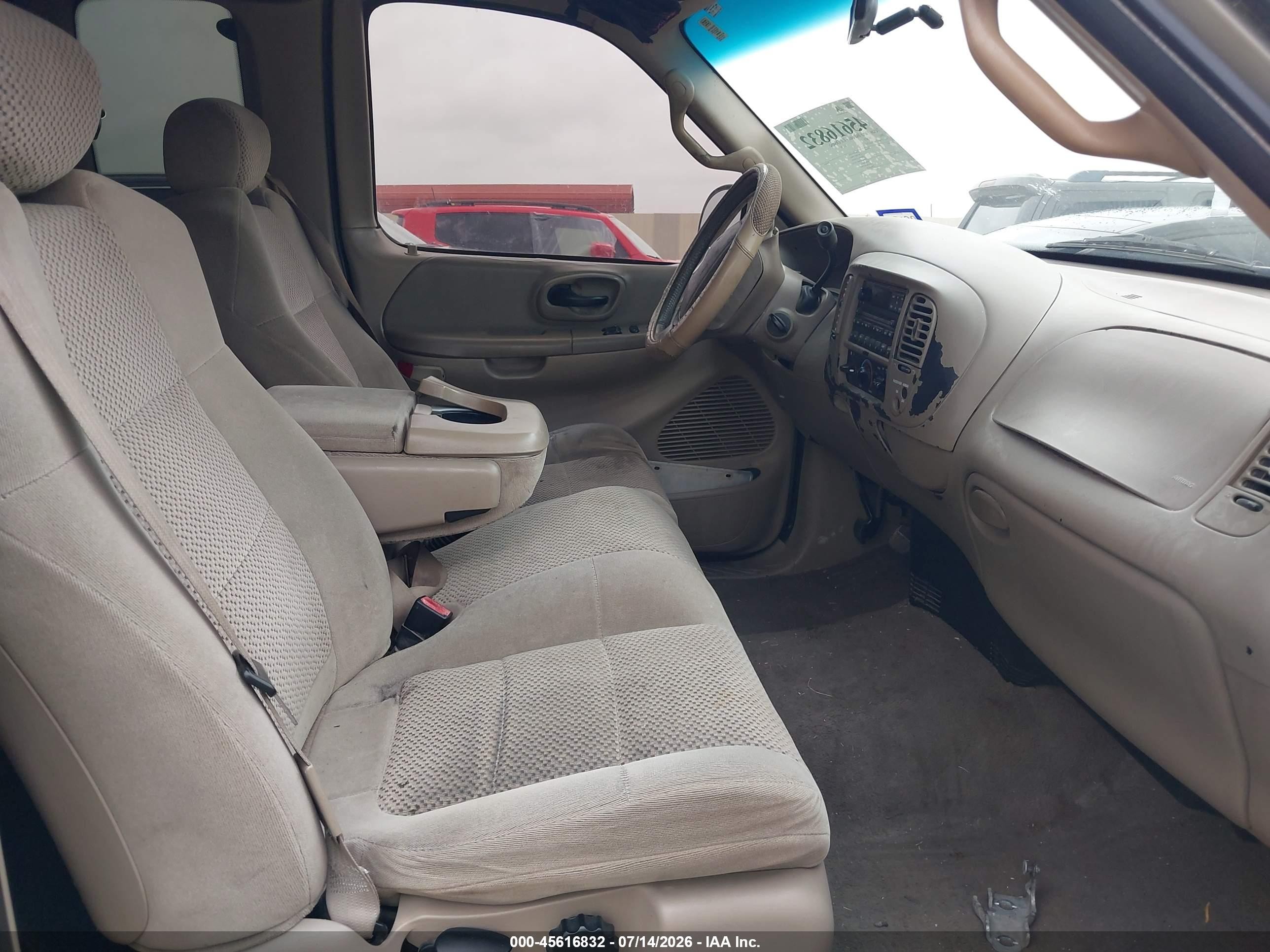 2002 Ford F-150 Lariat/xl/xlt Gold vin: 1FTRX17W52NA11293
