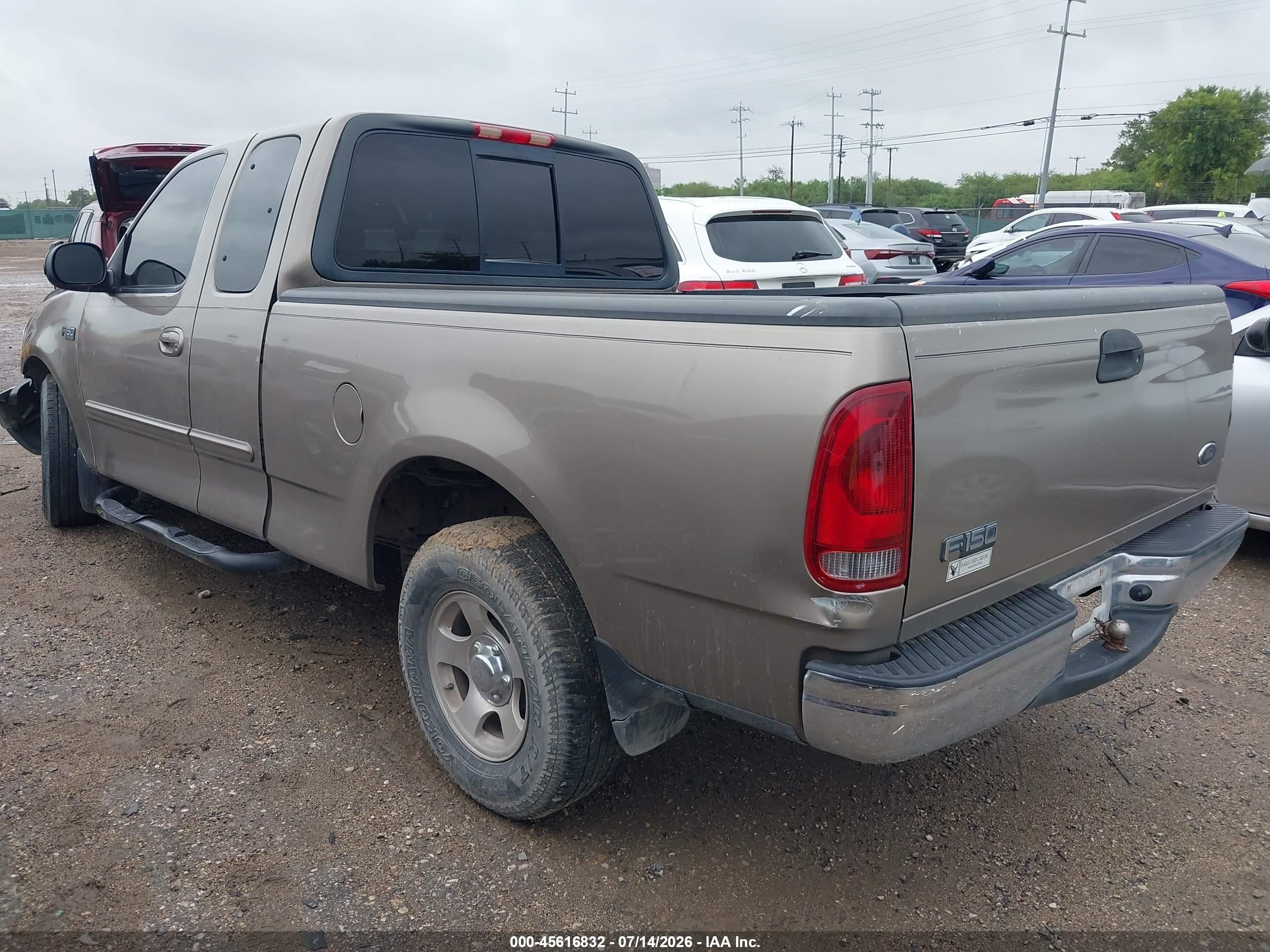2002 Ford F-150 Lariat/xl/xlt Gold vin: 1FTRX17W52NA11293