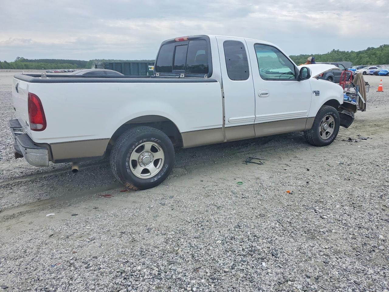 2002 Ford F150 Белый vin: 1FTRX17W52NA83207