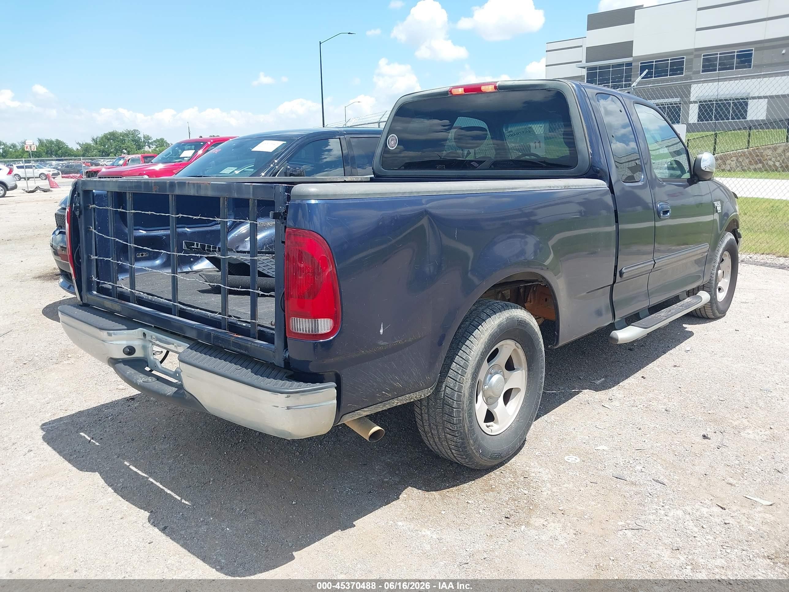 2002 Ford F-150 Lariat/xl/xlt Blue vin: 1FTRX17W52NB07487