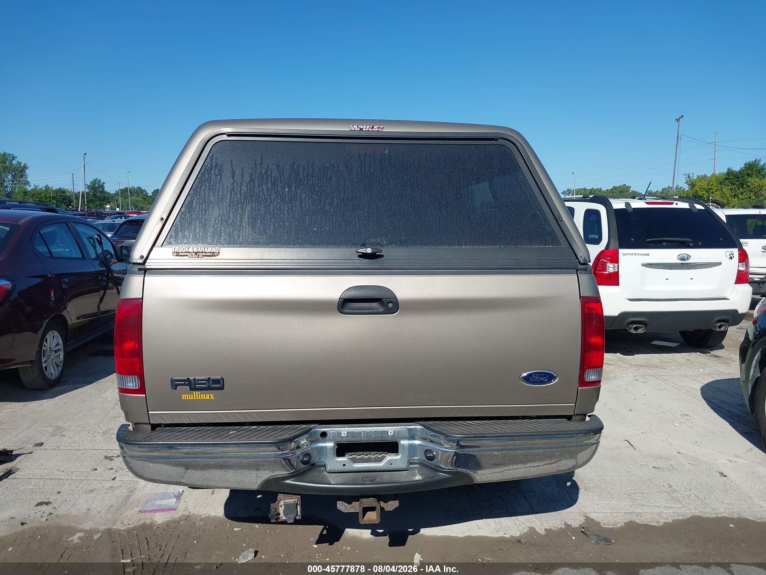 2002 Ford F150   Brown vin: 1FTRX17W52NB43079