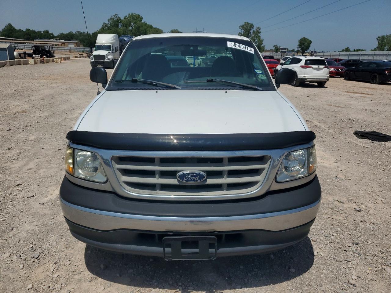 2000 Ford F150 White vin: 1FTRX17W5YNB65110