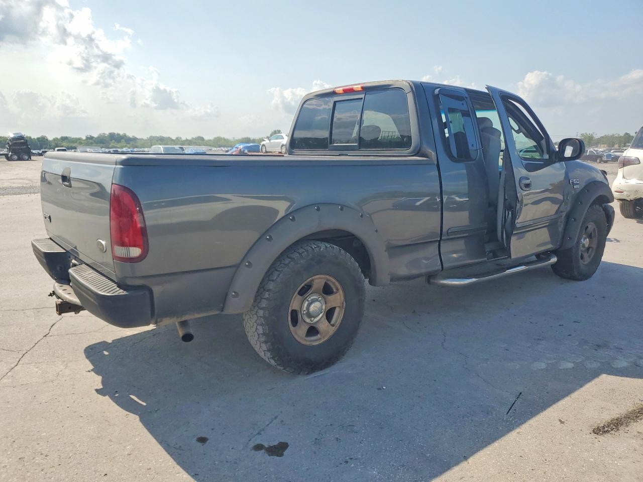 2003 Ford F150 Gray vin: 1FTRX17W63NA18240