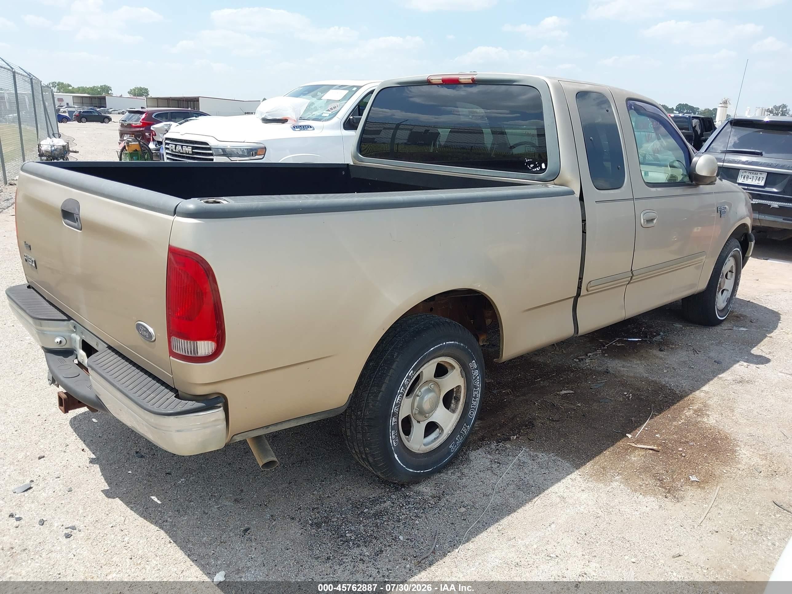 1999 Ford F-150 Lariat/work Series/xl/xlt Champagne vin: 1FTRX17W6XKA65744