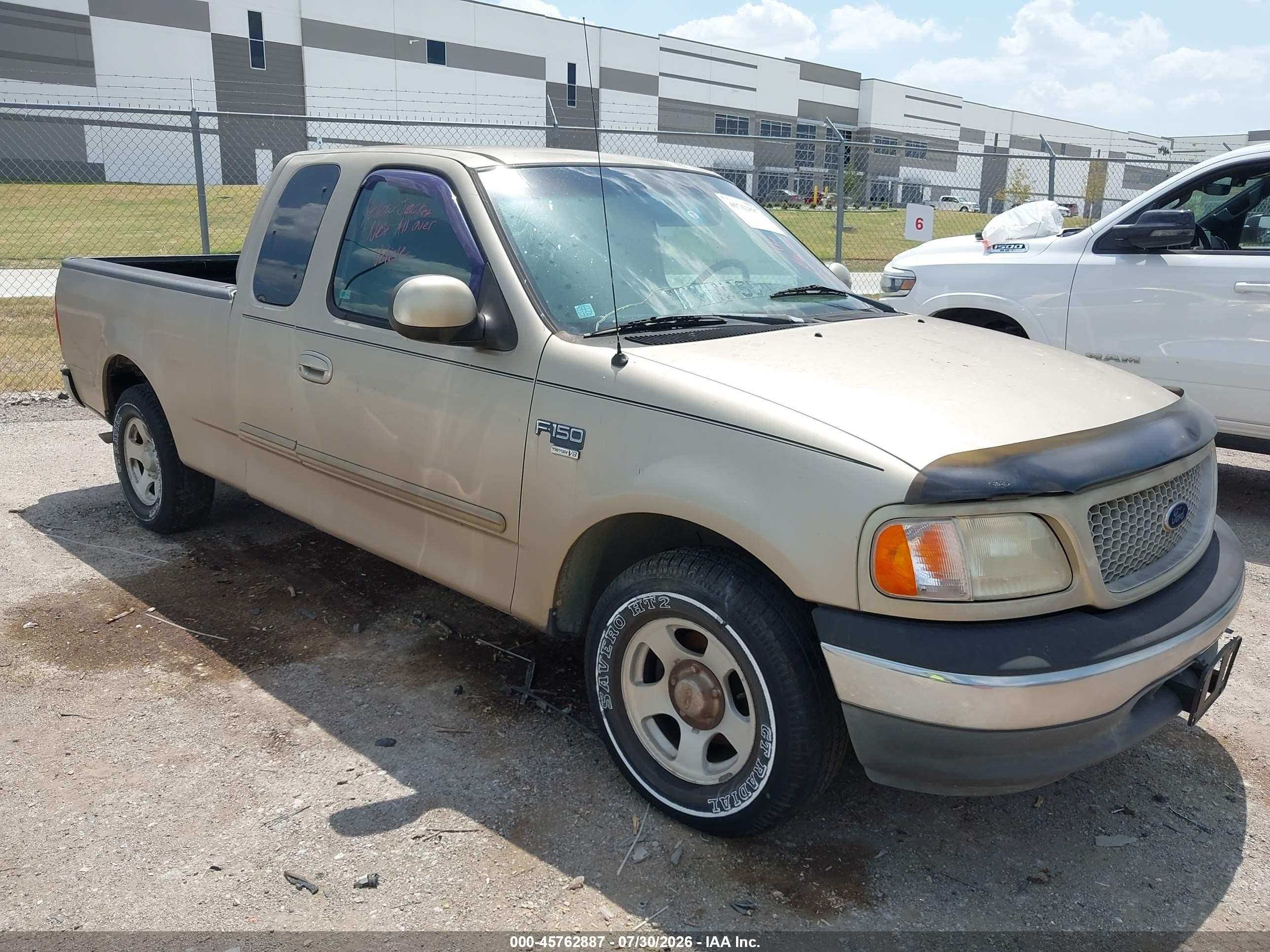 1999 Ford F-150 Lariat/work Series/xl/xlt Champagne vin: 1FTRX17W6XKA65744