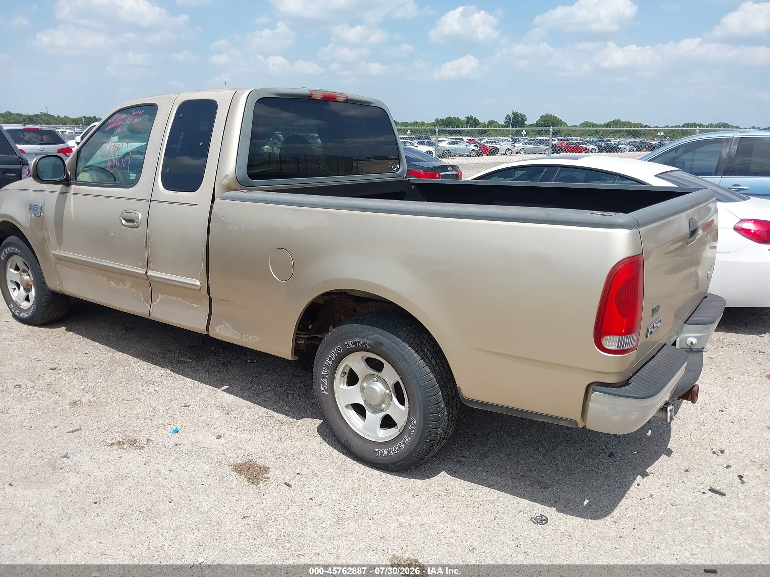 1999 Ford F-150 Lariat/work Series/xl/xlt Champagne vin: 1FTRX17W6XKA65744