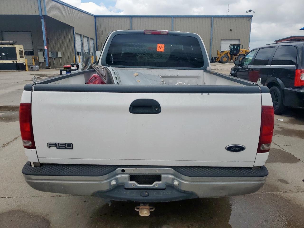 1999 Ford F150 White vin: 1FTRX17W6XKB37851