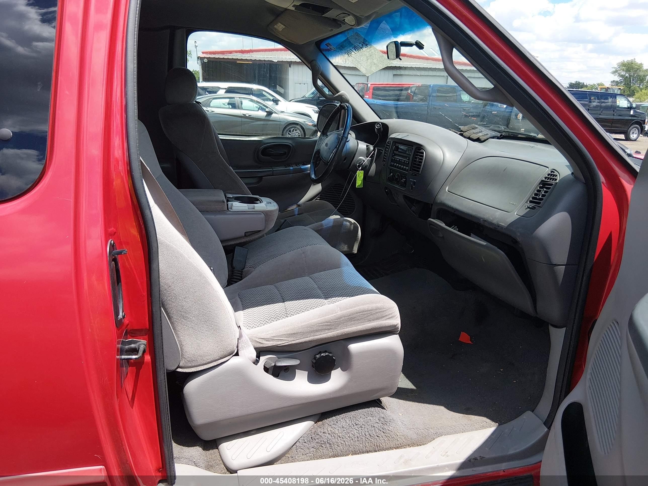 2001 Ford F-150 Lariat/xl/xlt Red vin: 1FTRX17W71NA67511