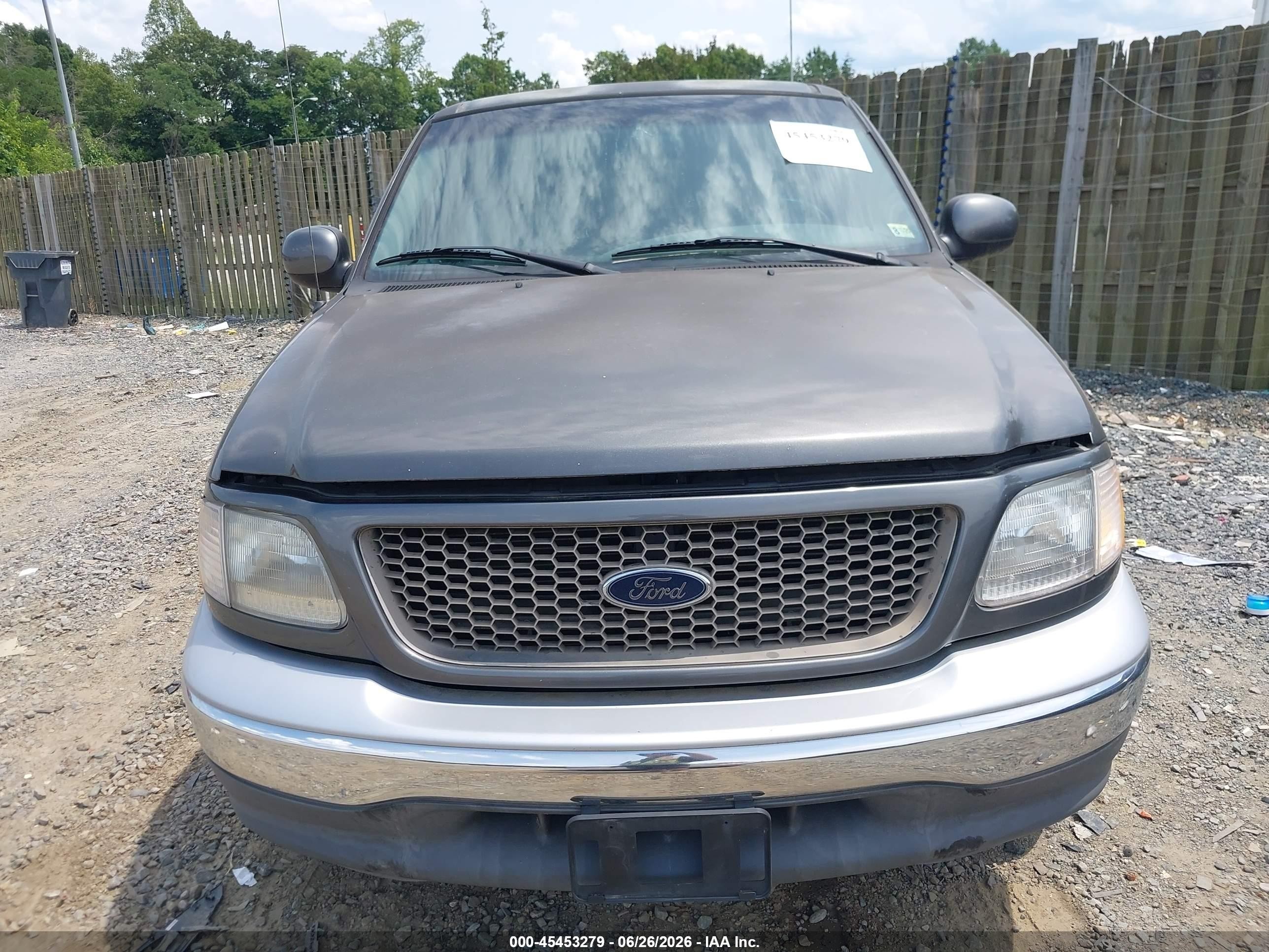 2002 Ford F-150 Lariat/xl/xlt Gray vin: 1FTRX17W72NB50339