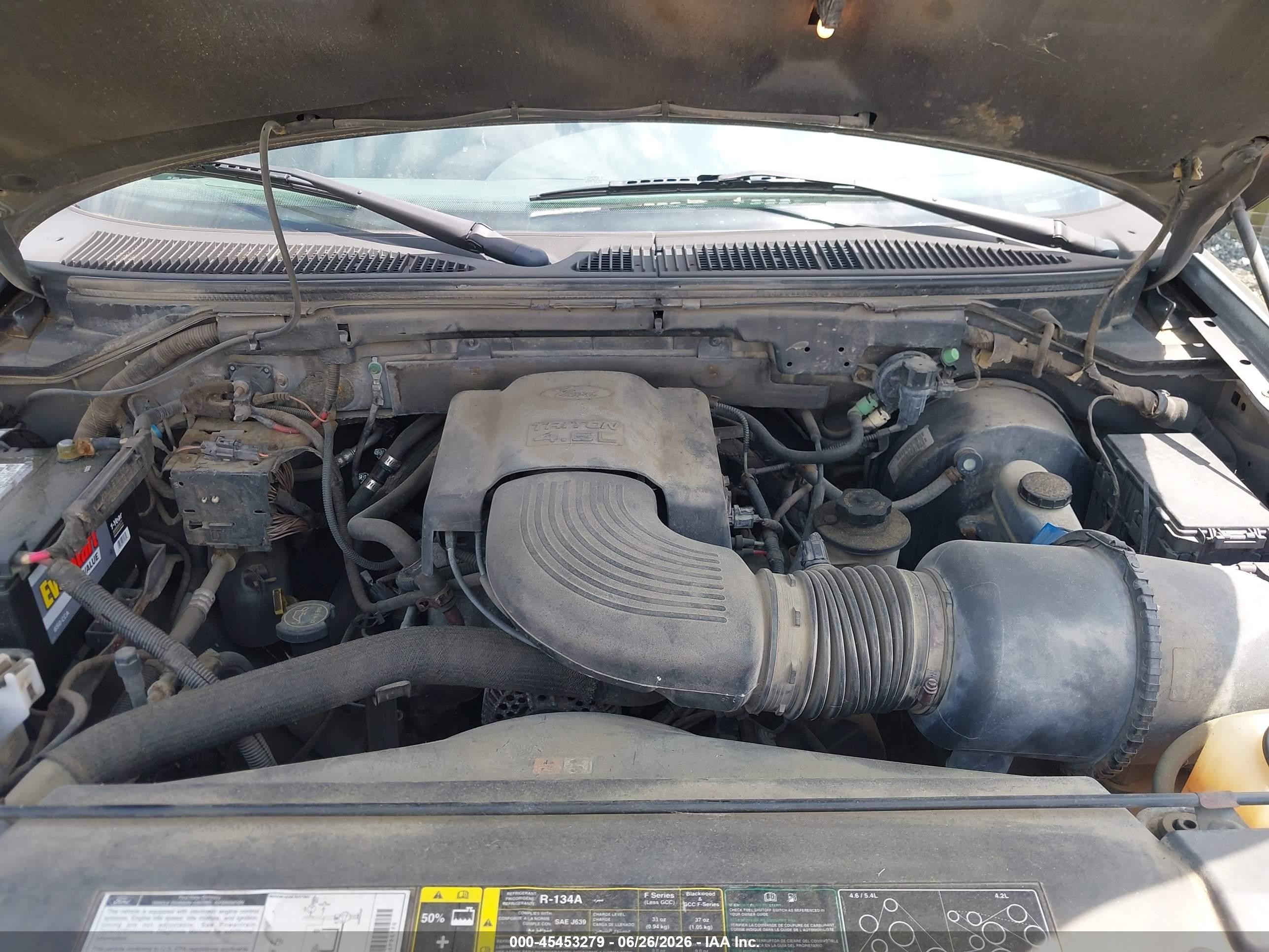 2002 Ford F-150 Lariat/xl/xlt Gray vin: 1FTRX17W72NB50339
