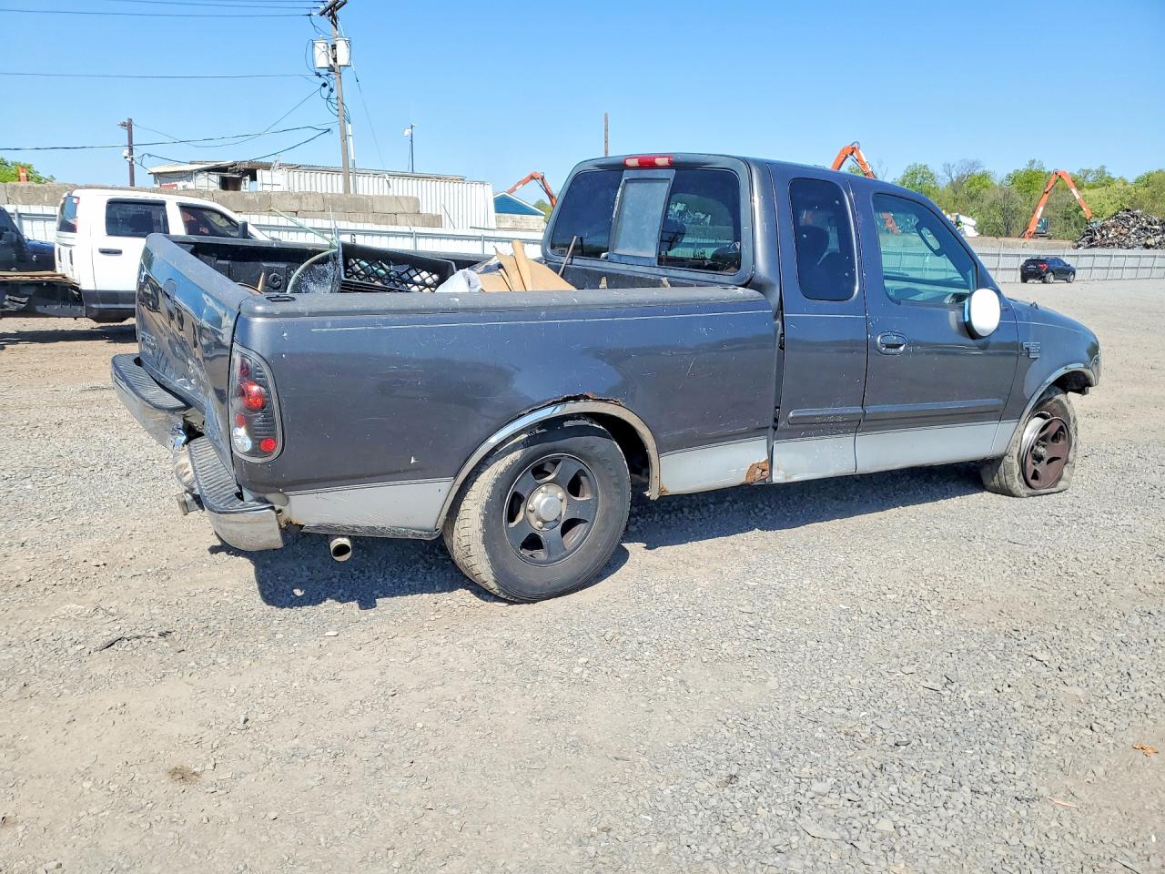 2003 Ford F150 Серый vin: 1FTRX17W73NB54327