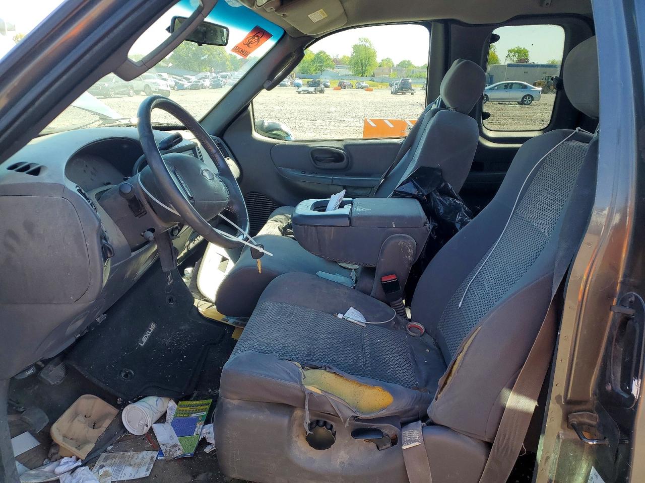 2003 Ford F150 Серый vin: 1FTRX17W73NB54327