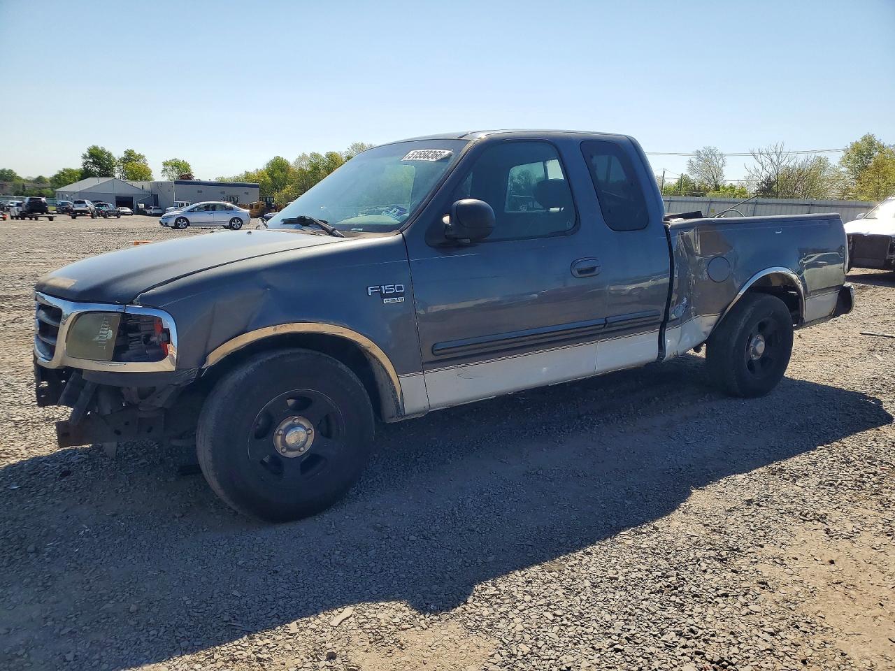 2003 Ford F150 Серый vin: 1FTRX17W73NB54327