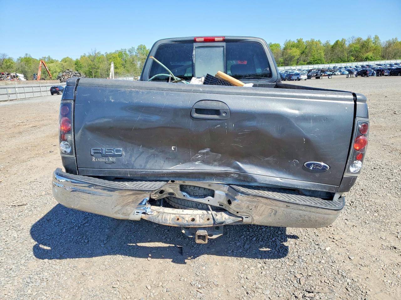 2003 Ford F150 Серый vin: 1FTRX17W73NB54327