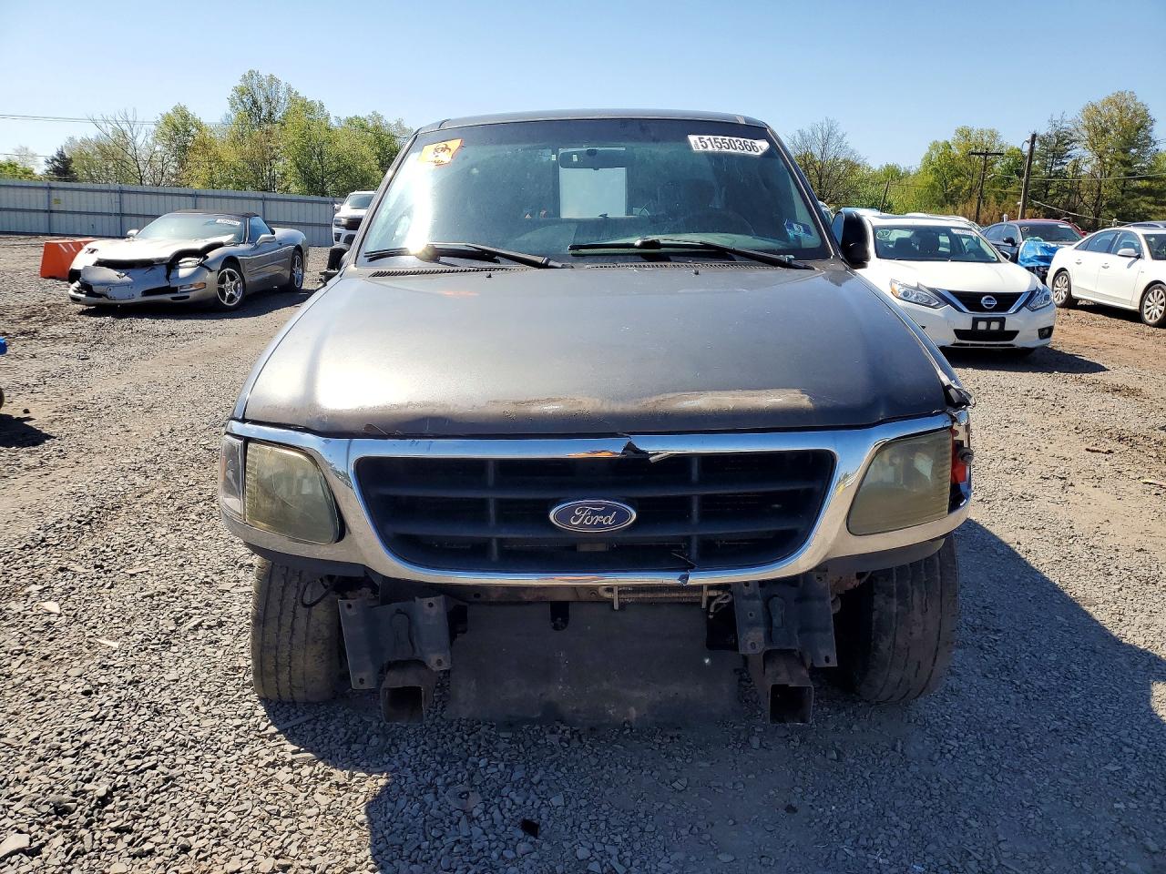 2003 Ford F150 Серый vin: 1FTRX17W73NB54327