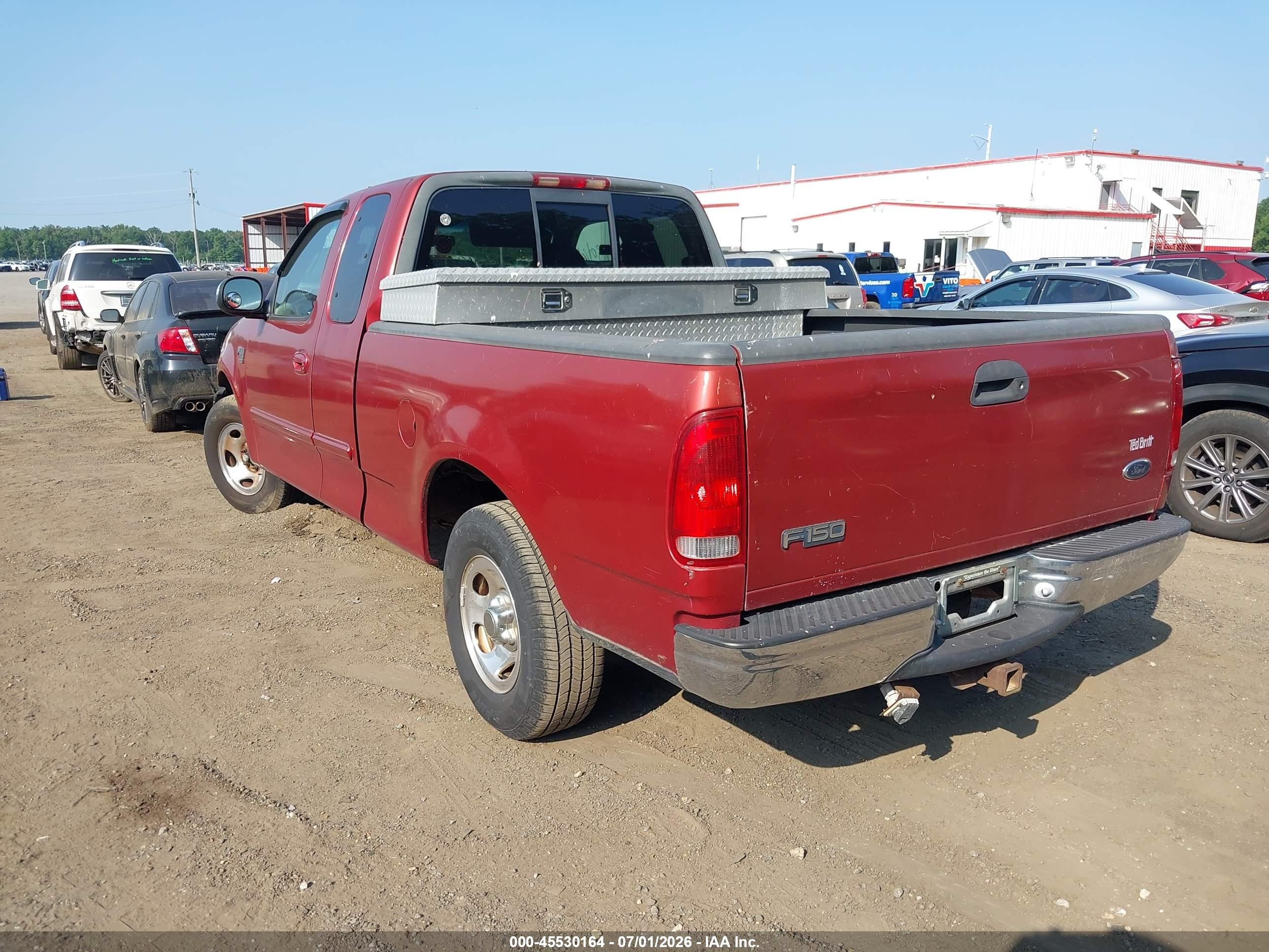 2000 Ford F-150 Lariat/work Series/xl/xlt Красный vin: 1FTRX17W7YNB07919