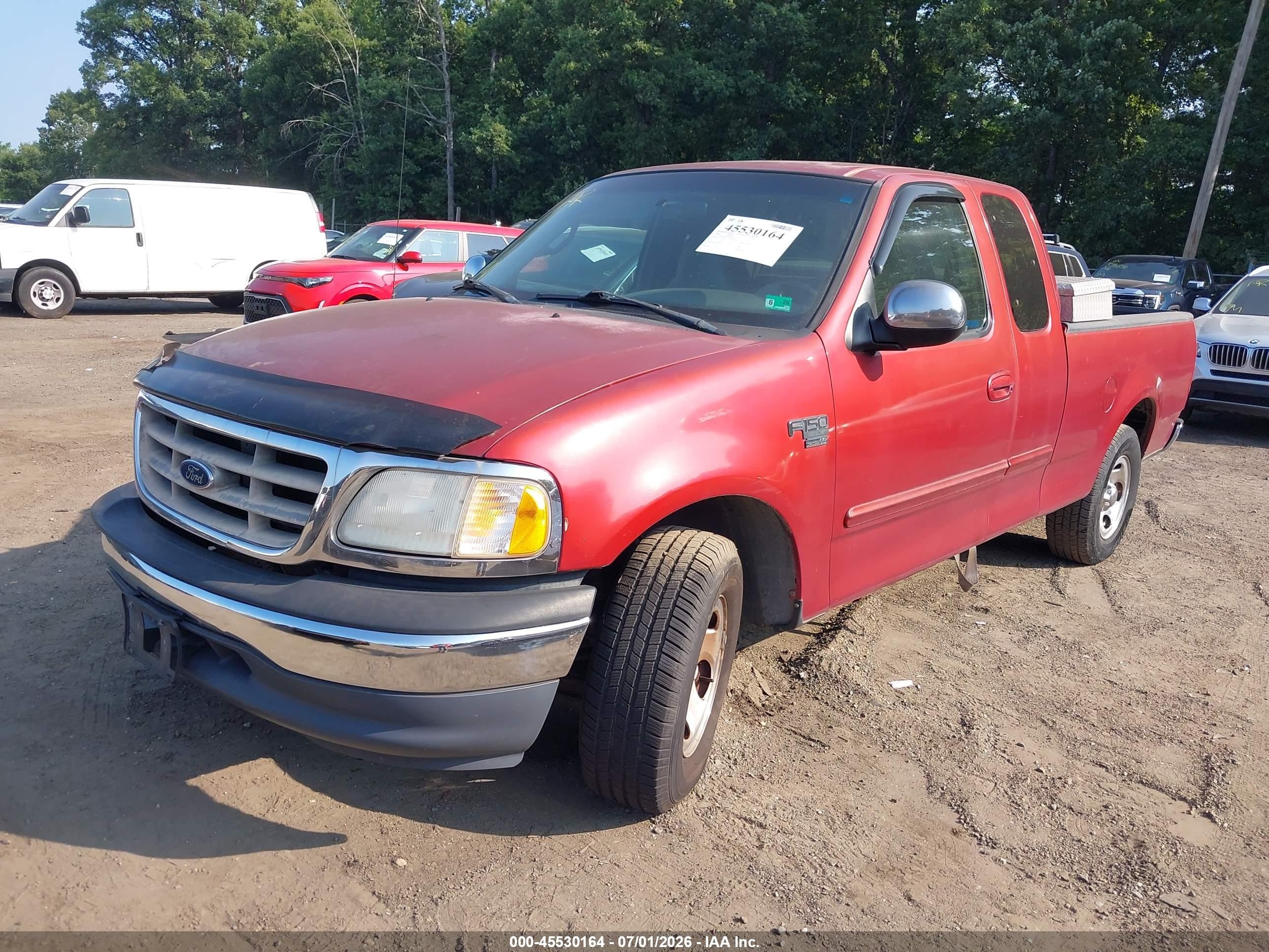 2000 Ford F-150 Lariat/work Series/xl/xlt Красный vin: 1FTRX17W7YNB07919