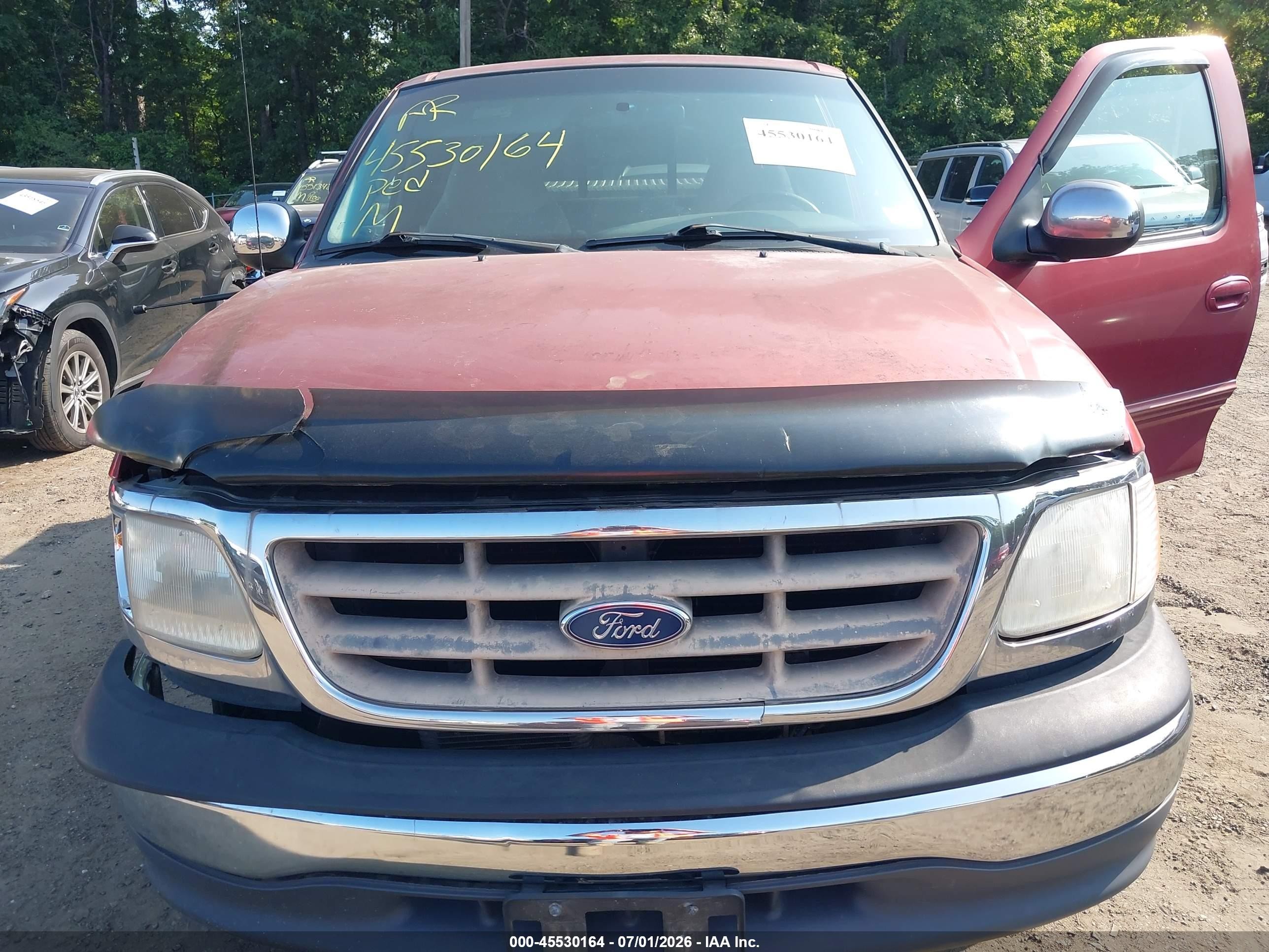 2000 Ford F-150 Lariat/work Series/xl/xlt Красный vin: 1FTRX17W7YNB07919