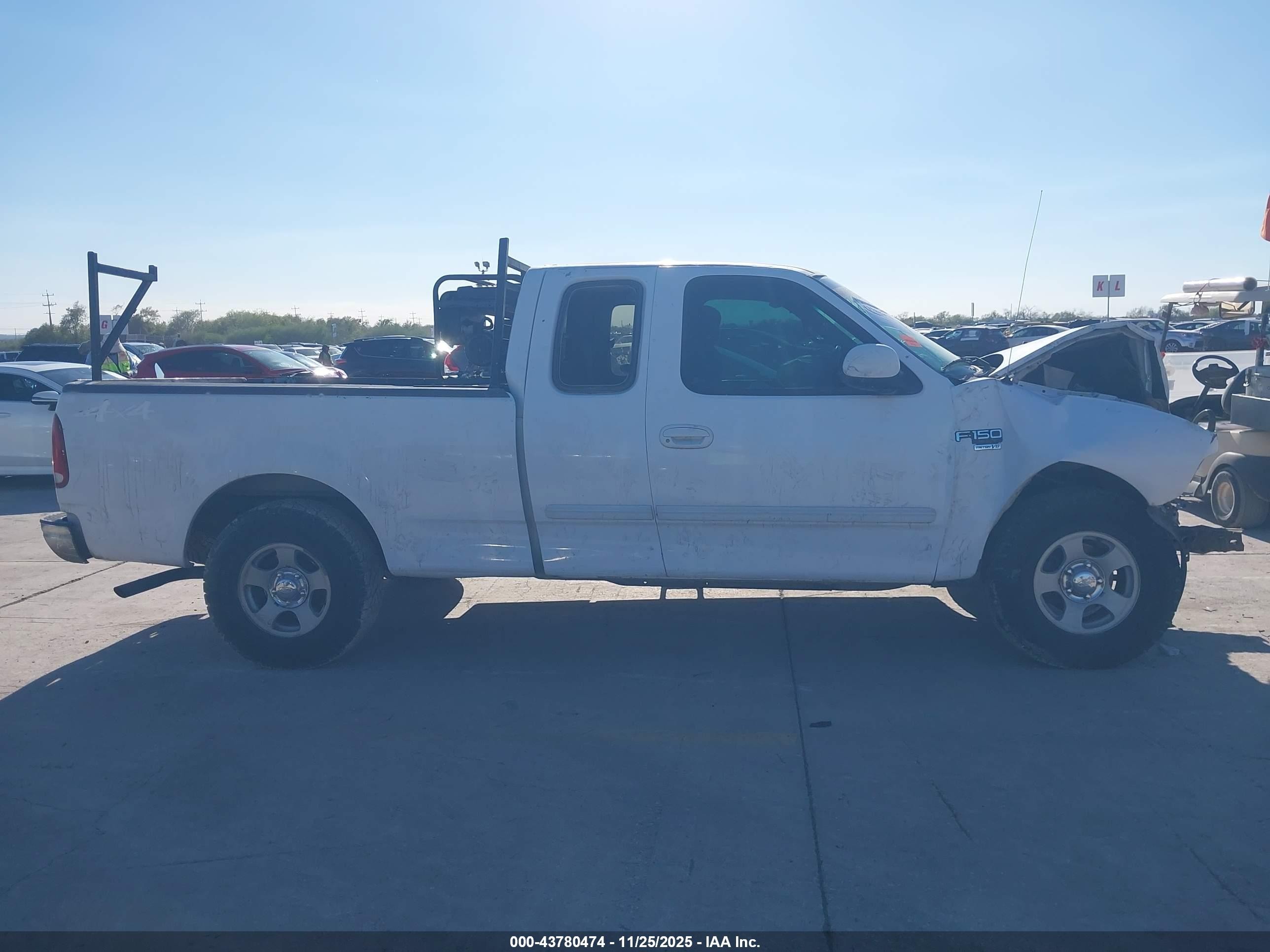 2001 Ford F-150 Lariat/xl/xlt Белый vin: 1FTRX17W81KC66102
