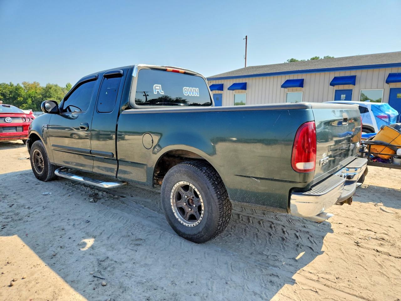 2002 Ford F150 Green vin: 1FTRX17W82KA59548