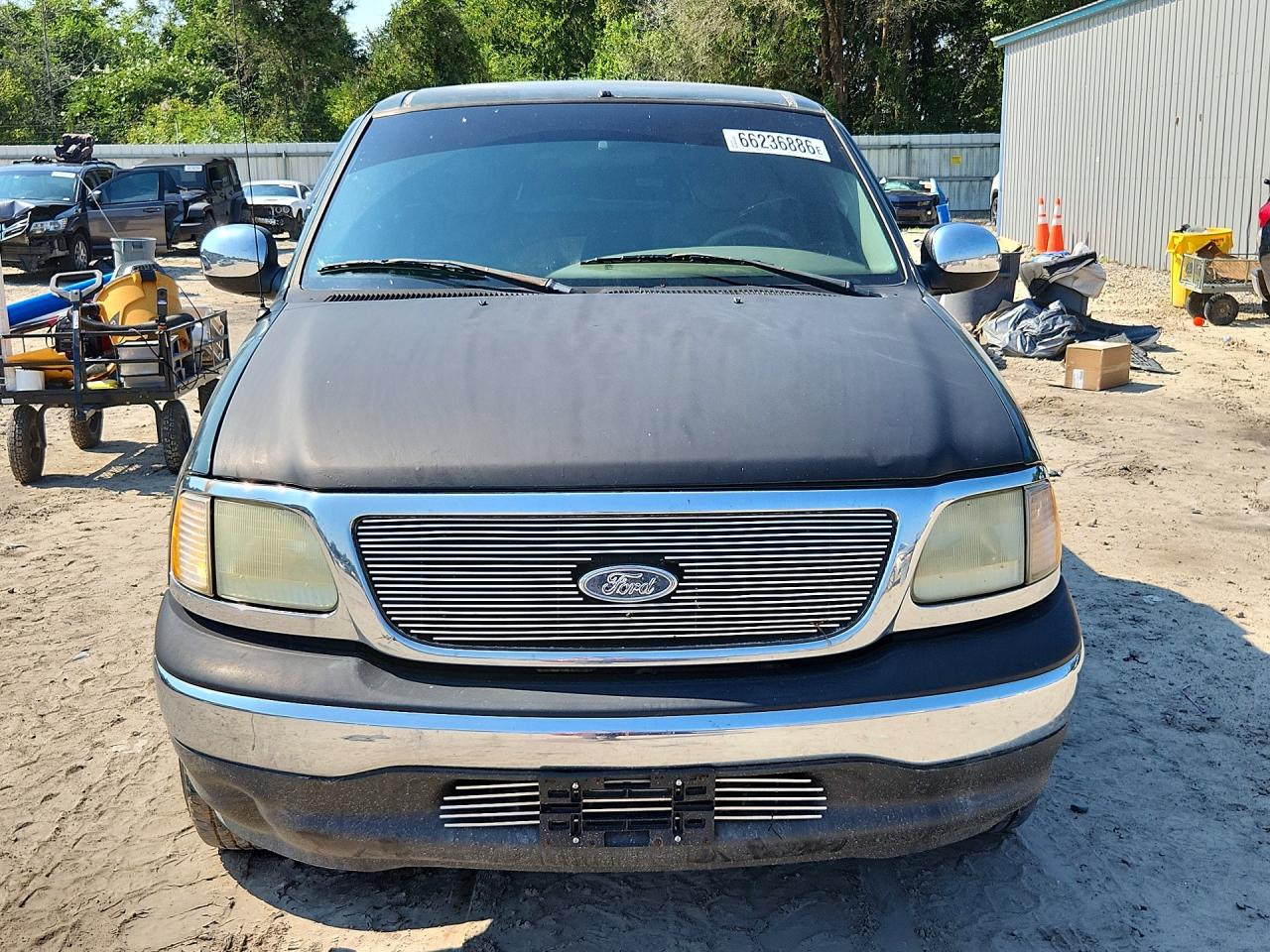 2002 Ford F150 Green vin: 1FTRX17W82KA59548