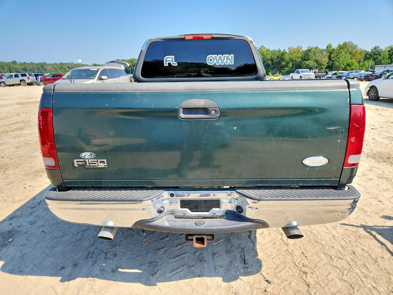 2002 Ford F150 Green vin: 1FTRX17W82KA59548