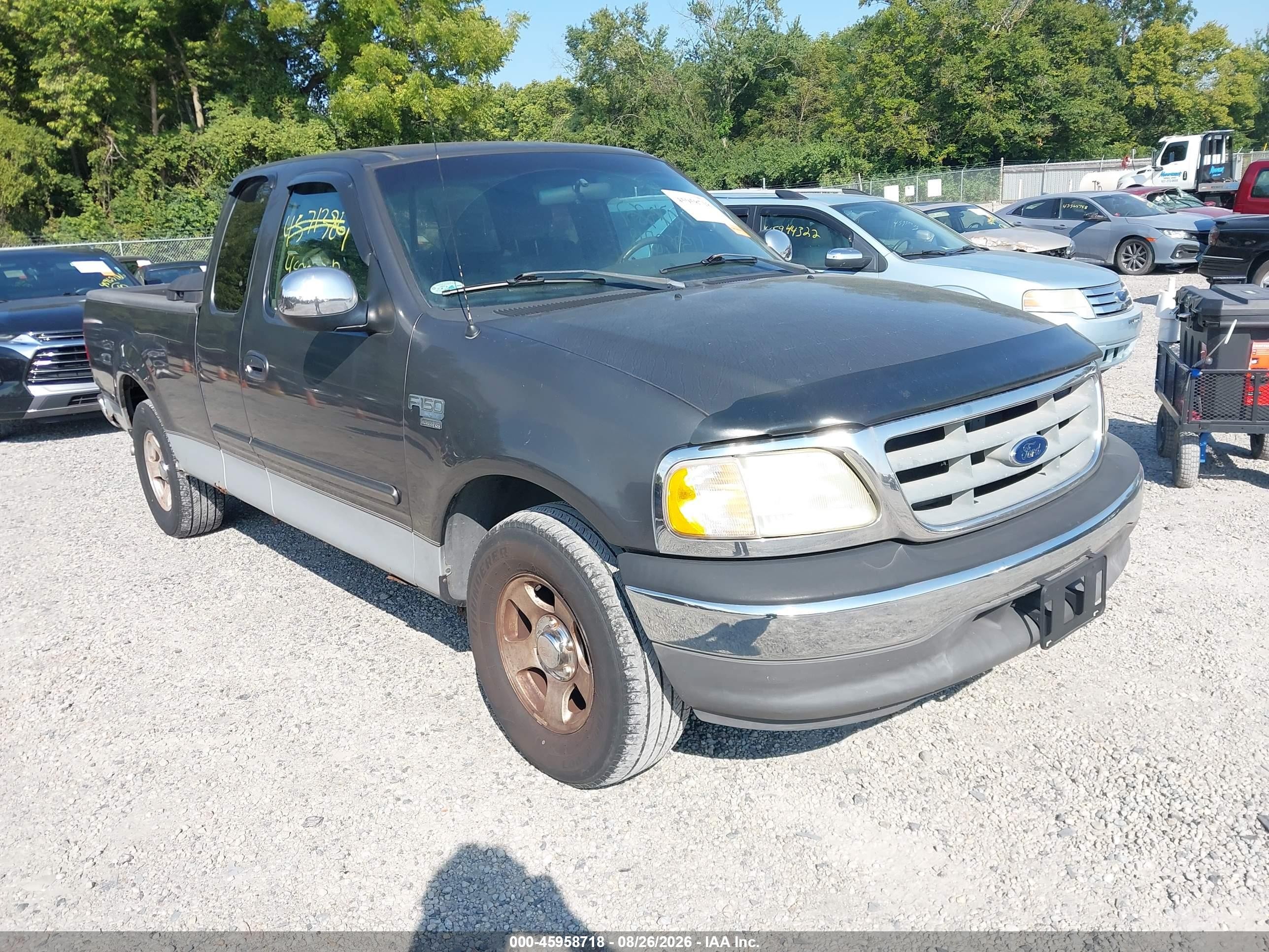 2002 Ford F150   Gray vin: 1FTRX17W82NA19615