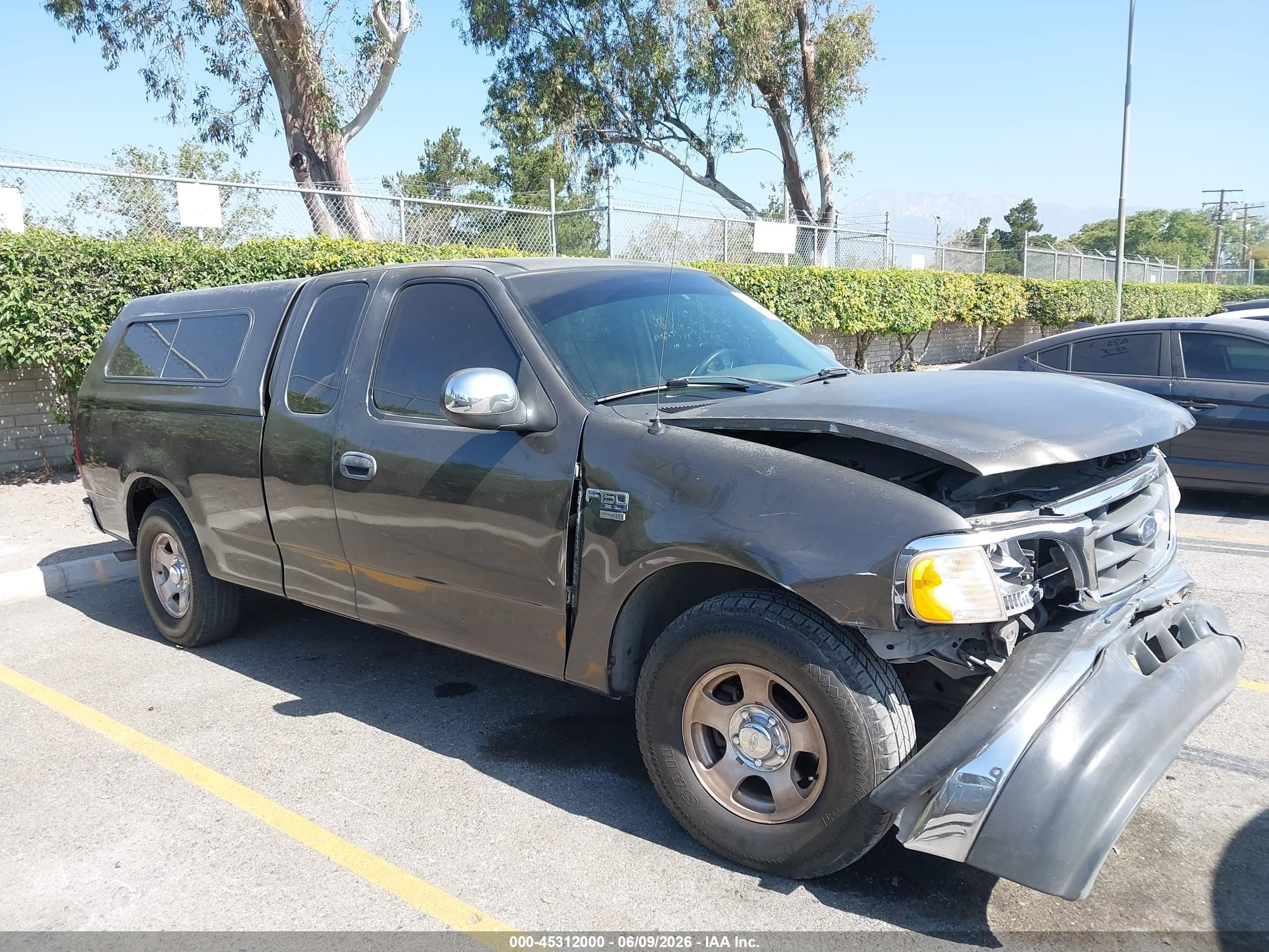 2002 Ford F-150 Lariat/xl/xlt Gray vin: 1FTRX17W82NA76154