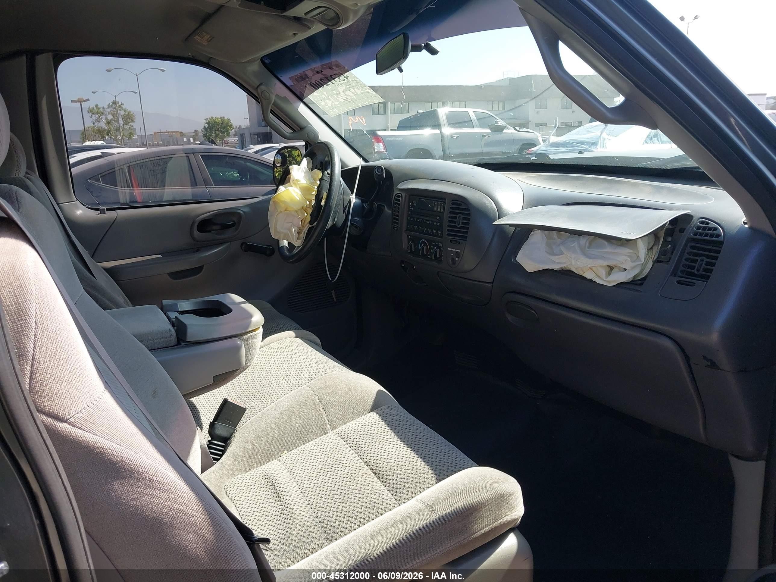 2002 Ford F-150 Lariat/xl/xlt Gray vin: 1FTRX17W82NA76154