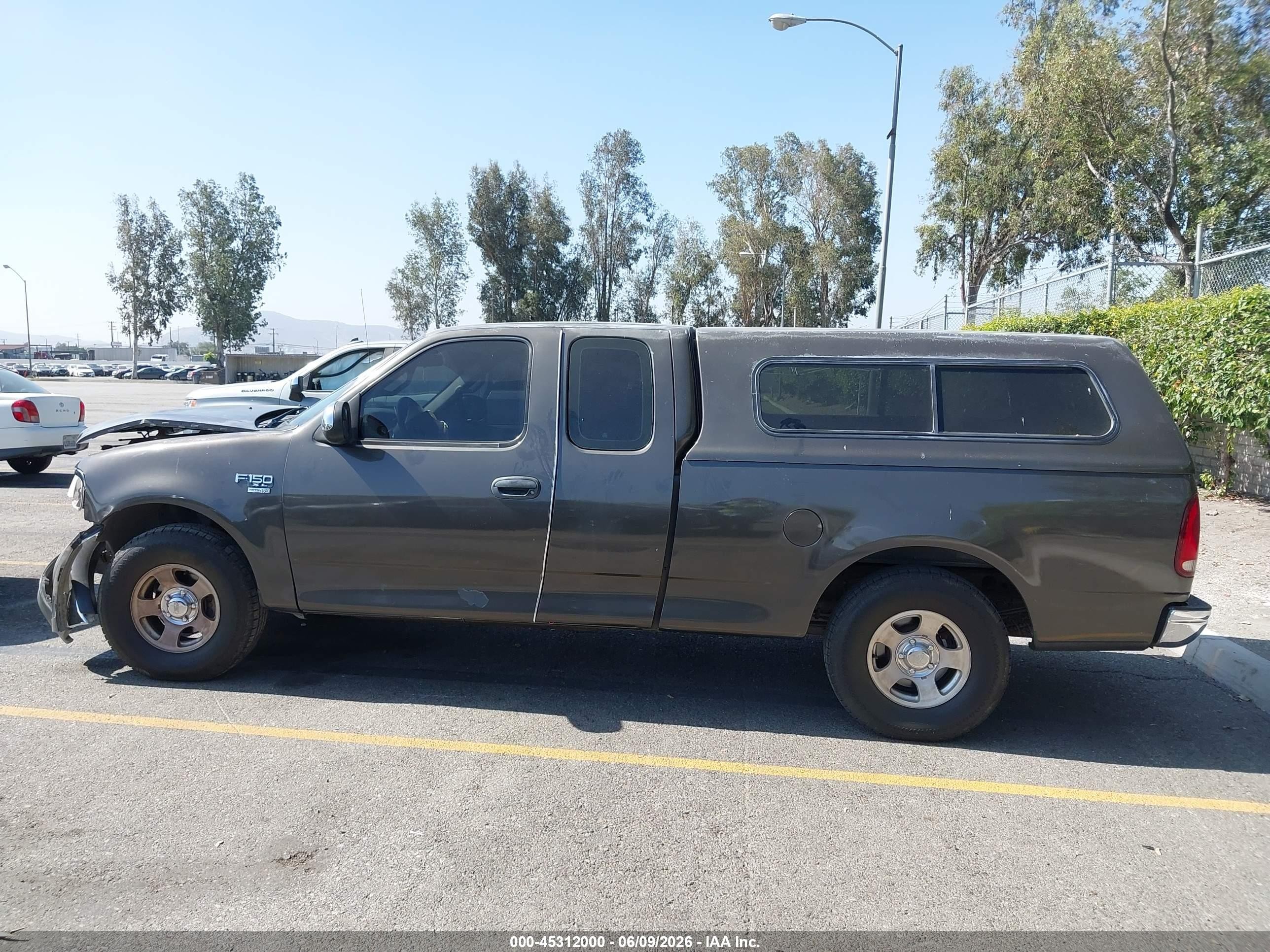 2002 Ford F-150 Lariat/xl/xlt Gray vin: 1FTRX17W82NA76154