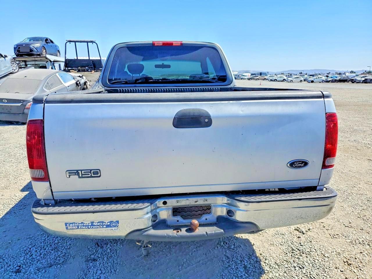 2002 Ford F150 Silver vin: 1FTRX17W82NA93021