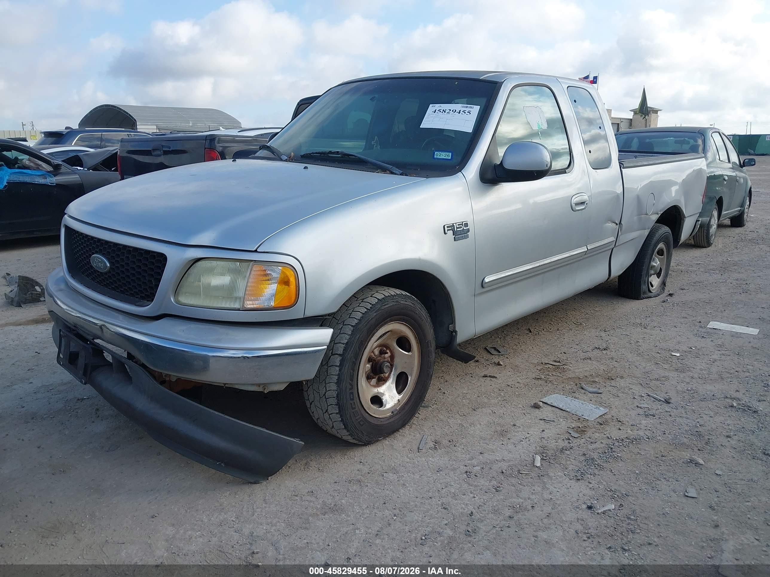 2003 Ford F-150 Lariat/xl/xlt Серебряный vin: 1FTRX17W83NA84417