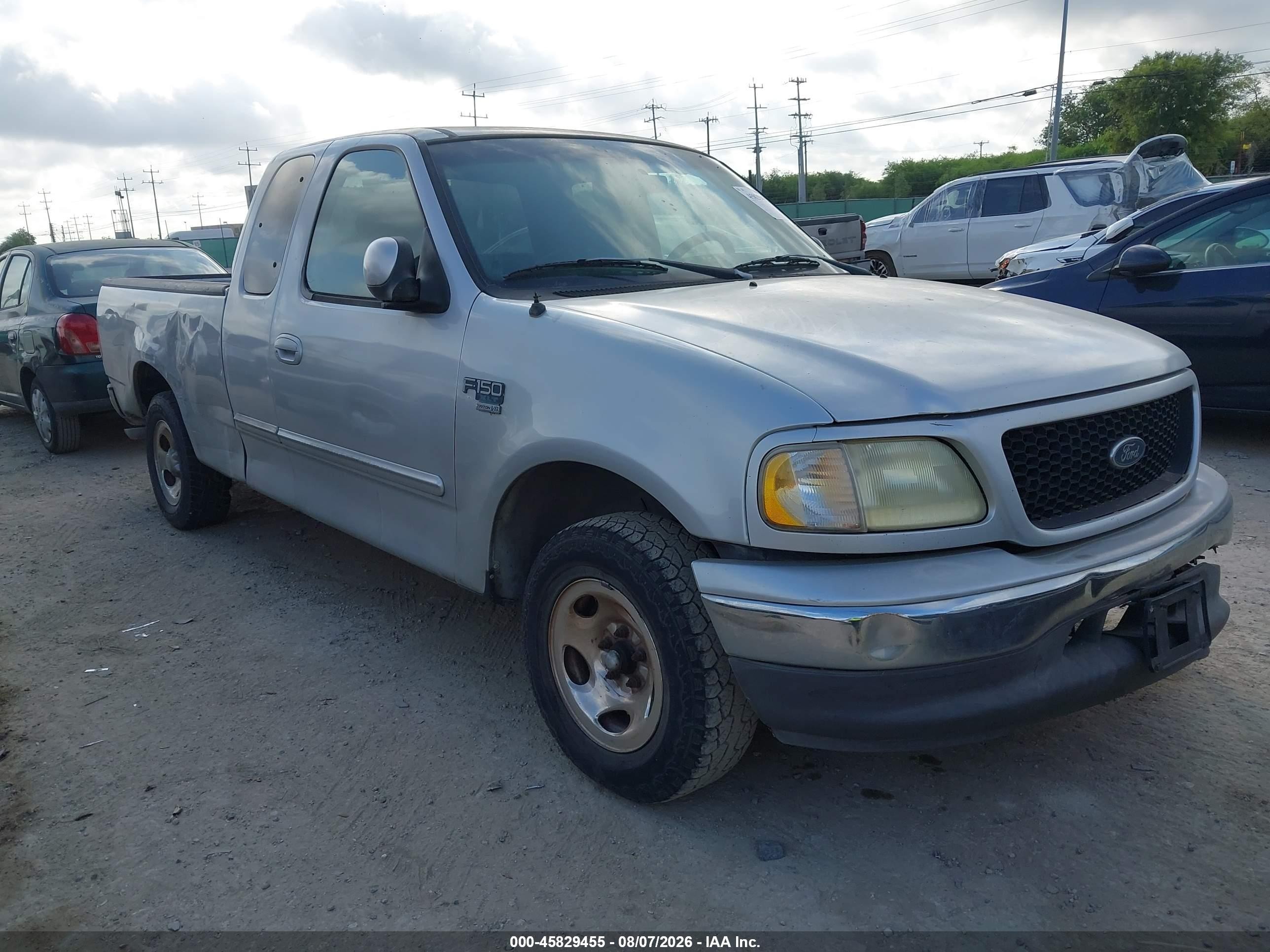 2003 Ford F-150 Lariat/xl/xlt Серебряный vin: 1FTRX17W83NA84417