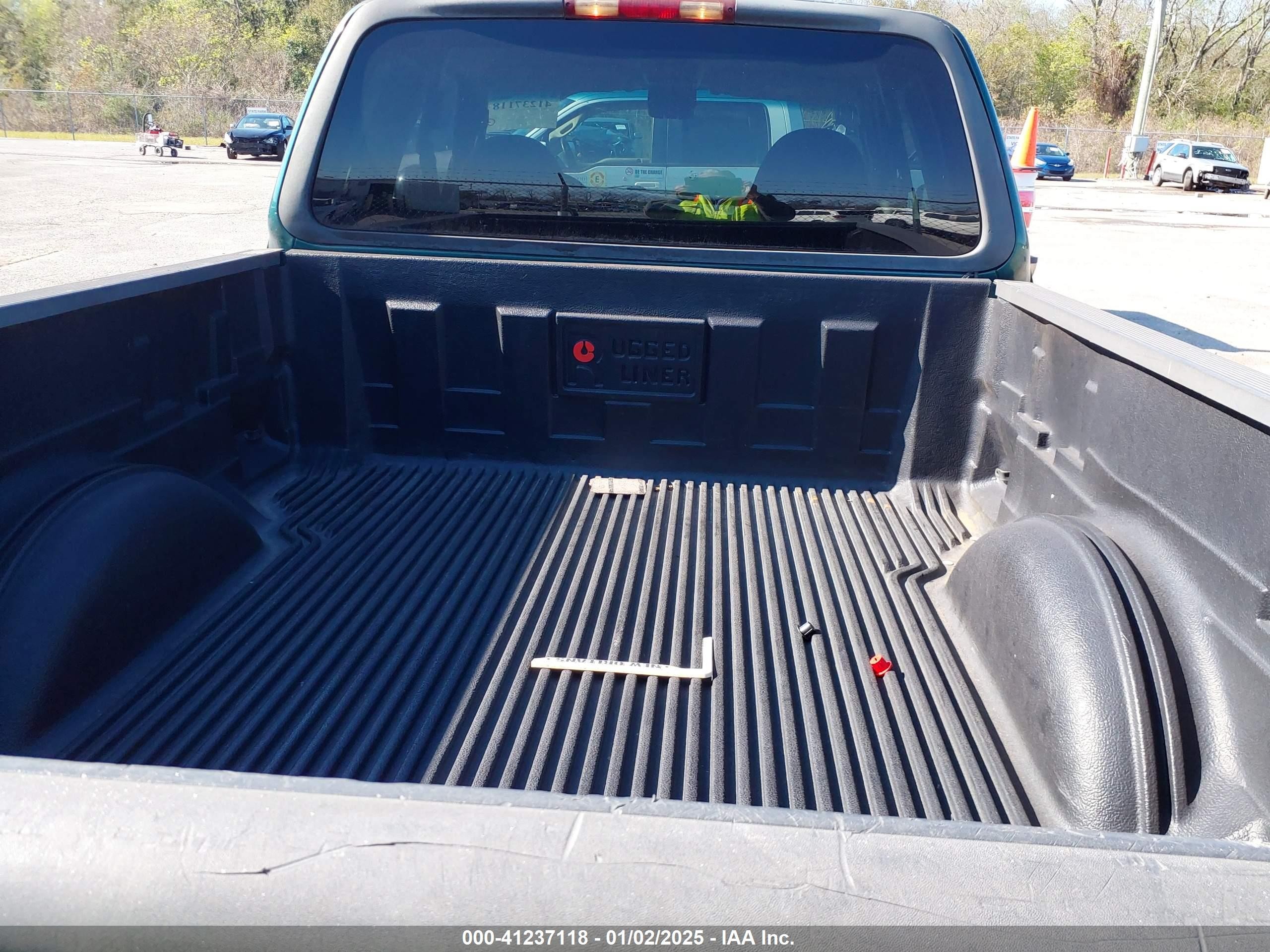 2000 Ford F-150 Lariat/work Series/xl/xlt Green vin: 1FTRX17W8YNA37895
