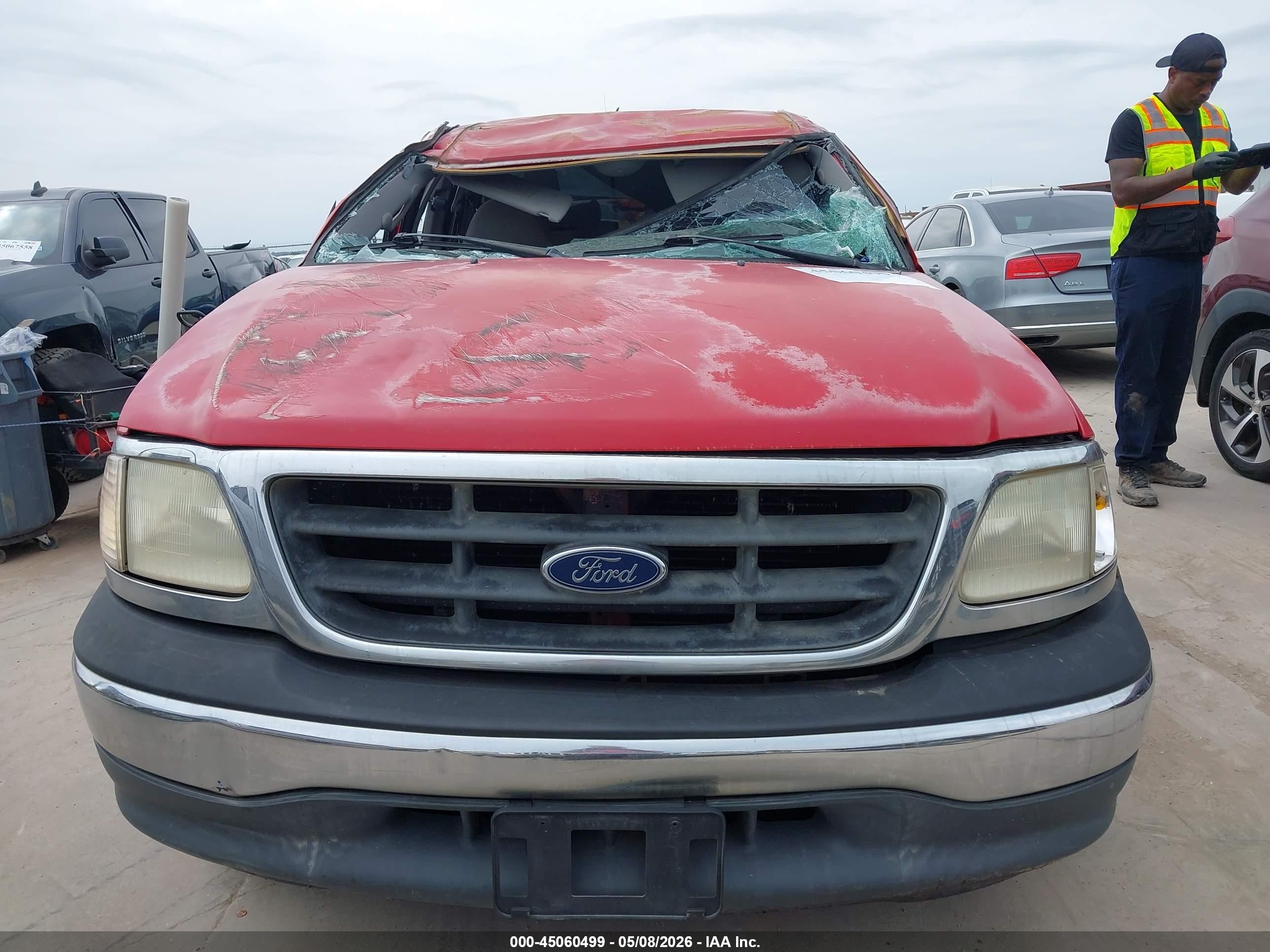 2000 Ford F-150 Lariat/work Series/xl/xlt Красный vin: 1FTRX17W8YNB21263