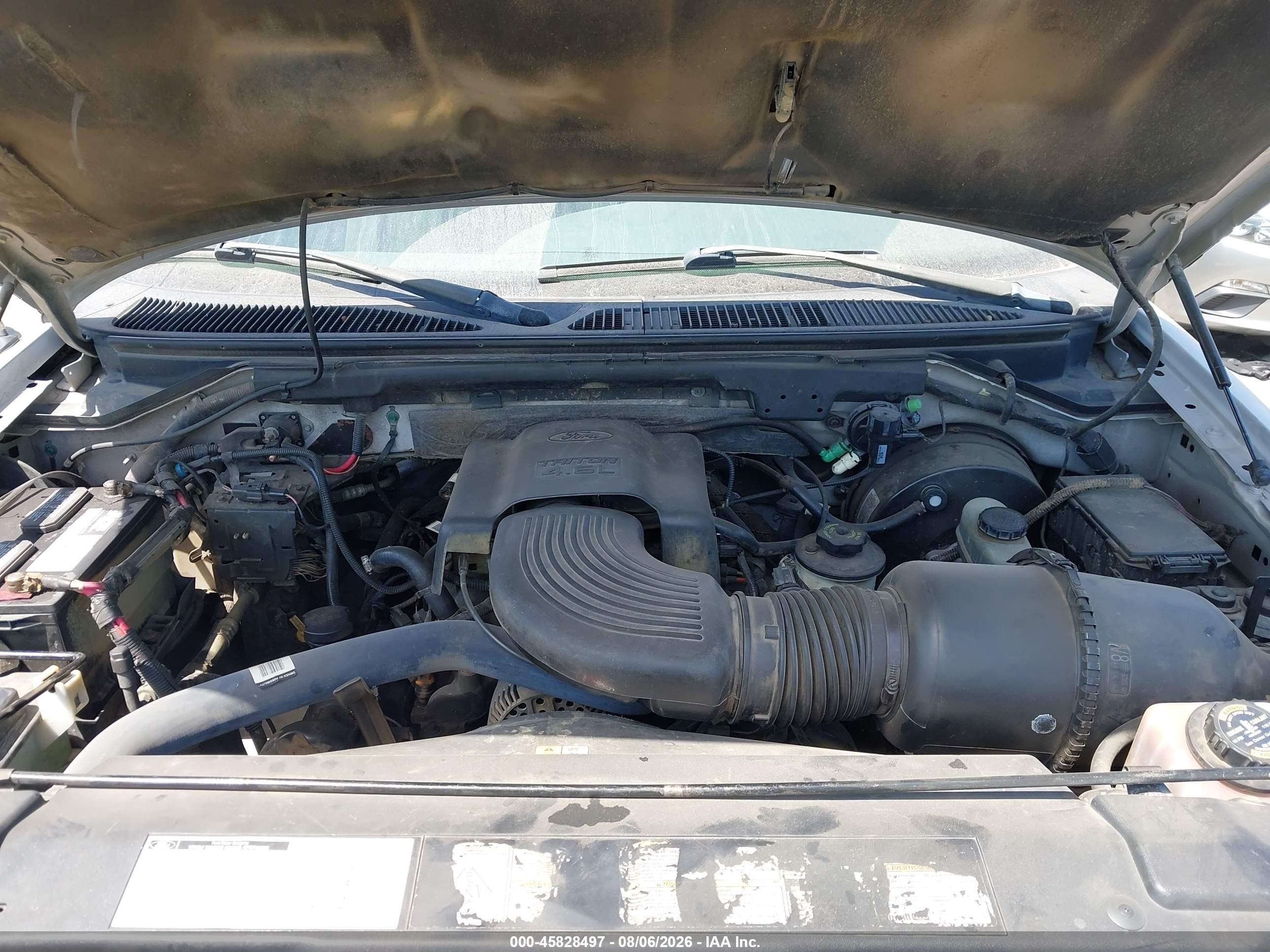 2001 Ford F-150 Lariat/xl/xlt Silver vin: 1FTRX17W91KF82639