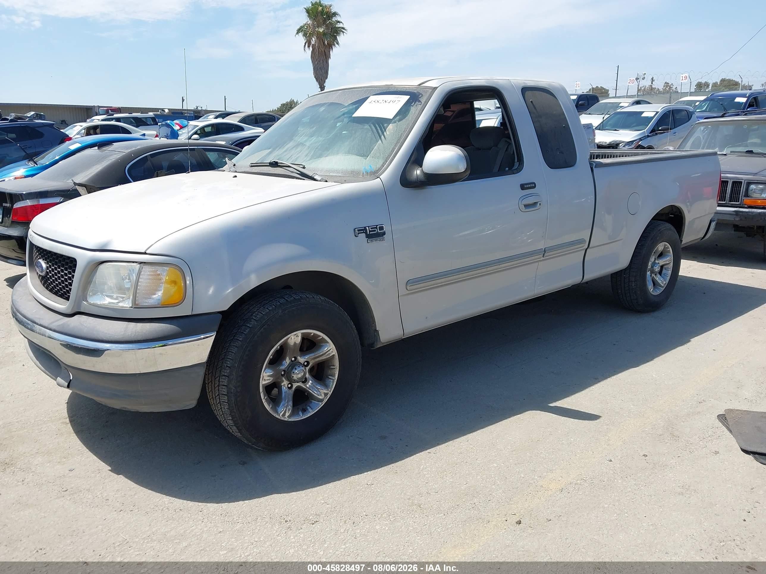 2001 Ford F-150 Lariat/xl/xlt Silver vin: 1FTRX17W91KF82639
