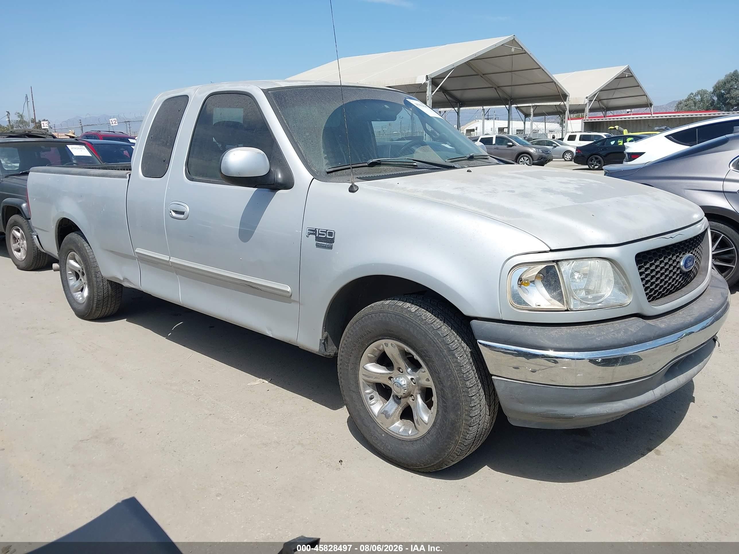 2001 Ford F-150 Lariat/xl/xlt Silver vin: 1FTRX17W91KF82639