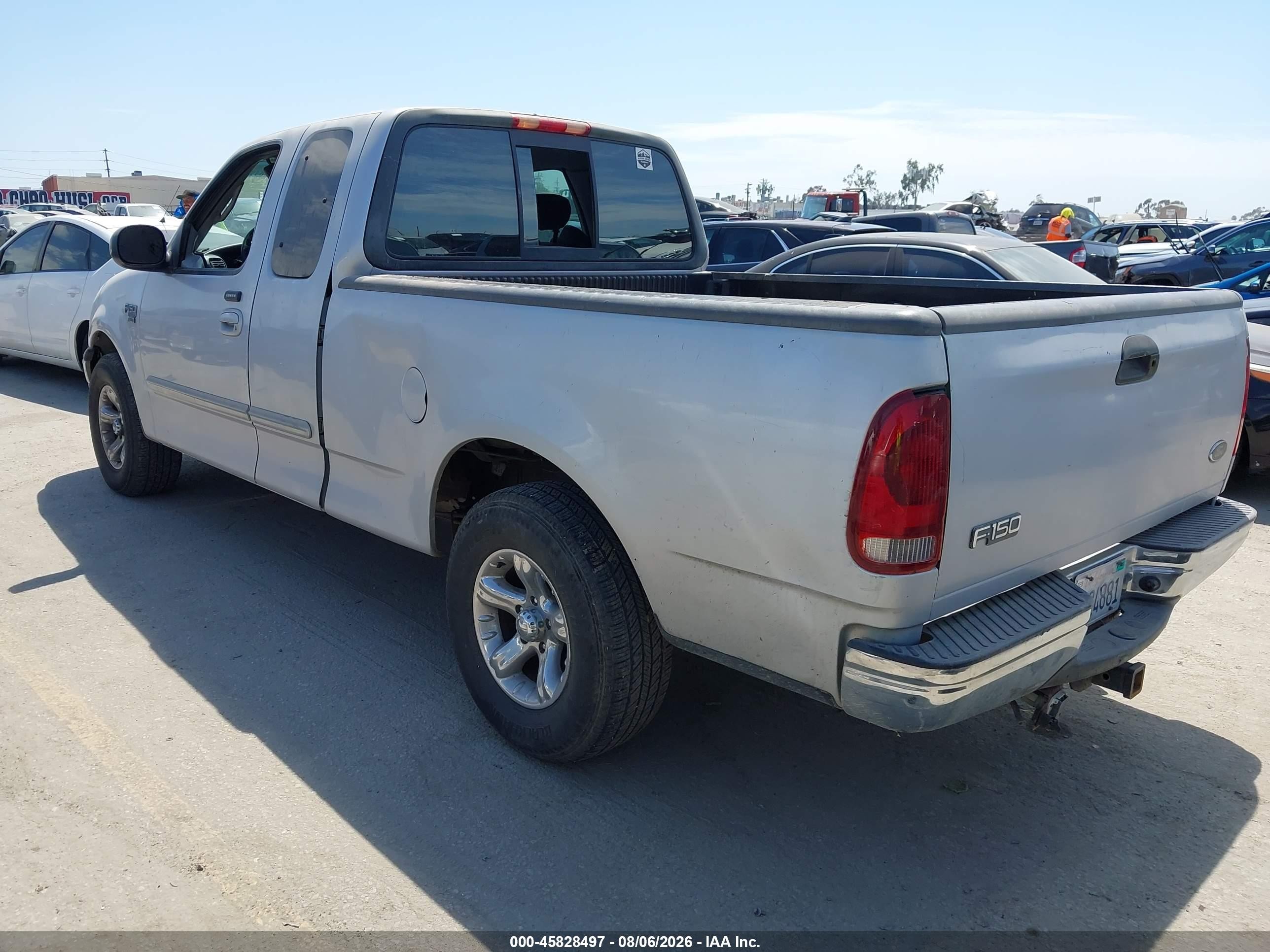 2001 Ford F-150 Lariat/xl/xlt Silver vin: 1FTRX17W91KF82639