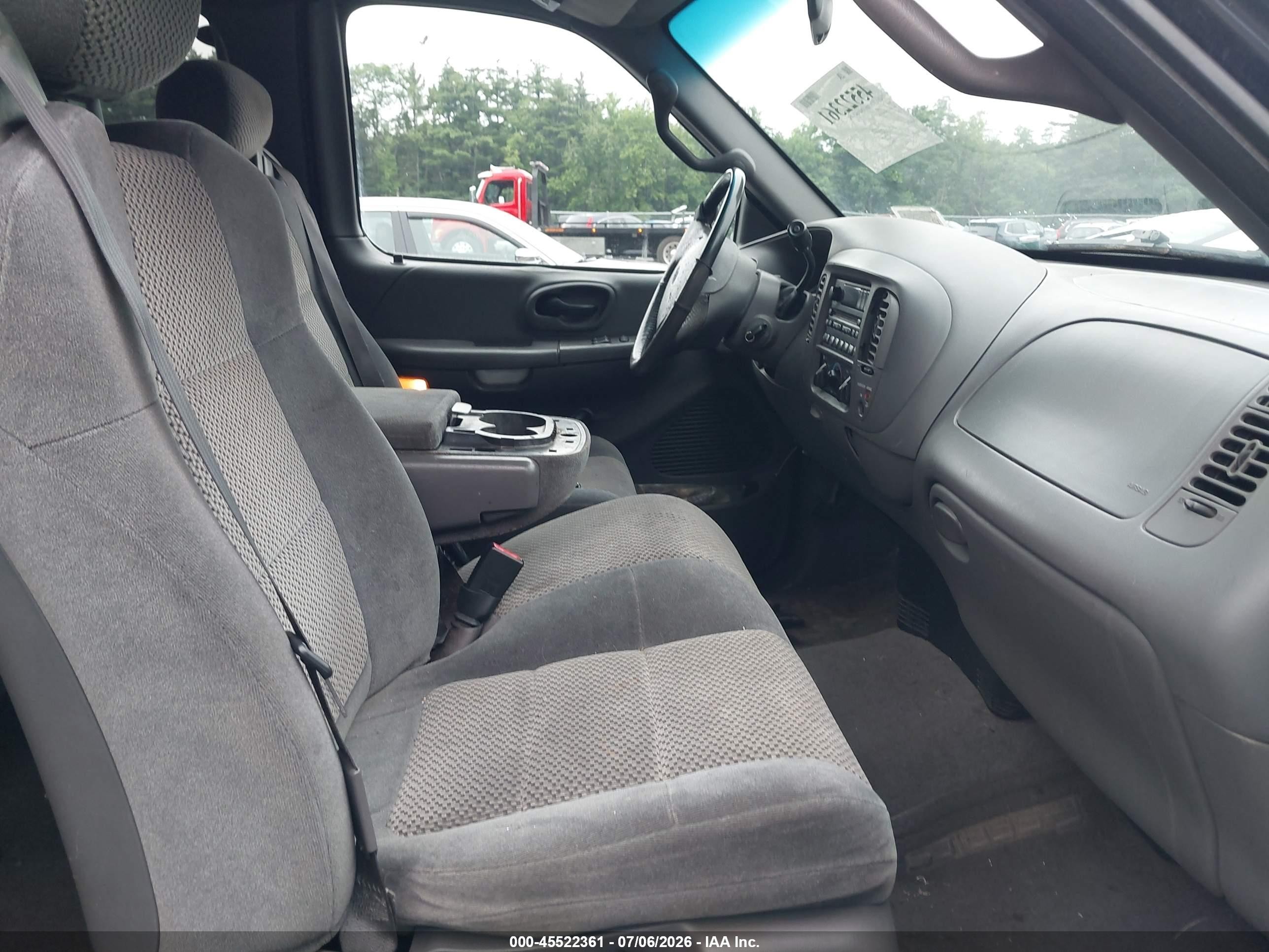 2001 Ford F-150 Lariat/xl/xlt Blue vin: 1FTRX17W91NA65761