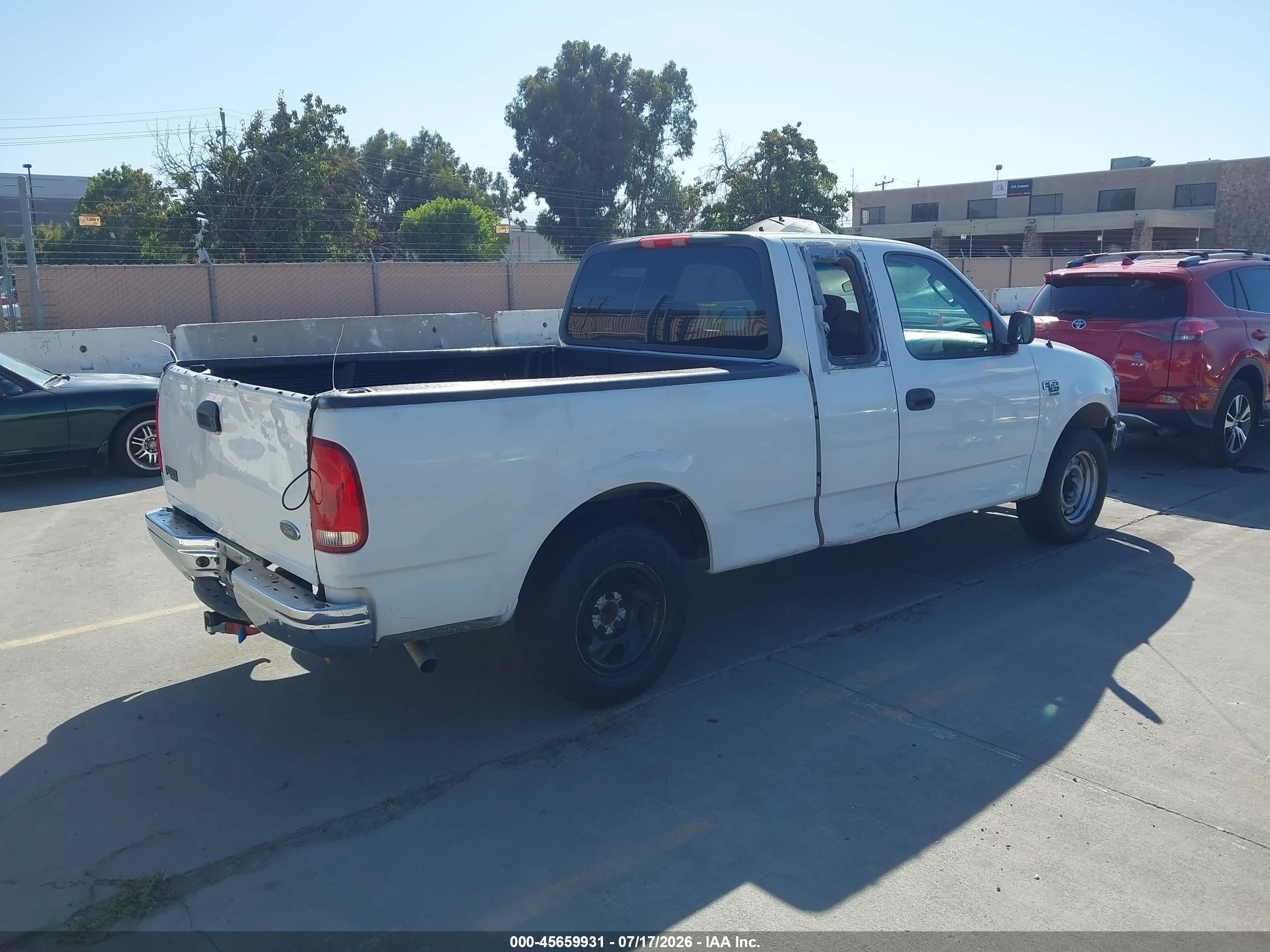 2002 Ford F-150 Lariat/xl/xlt White vin: 1FTRX17W92KC62349
