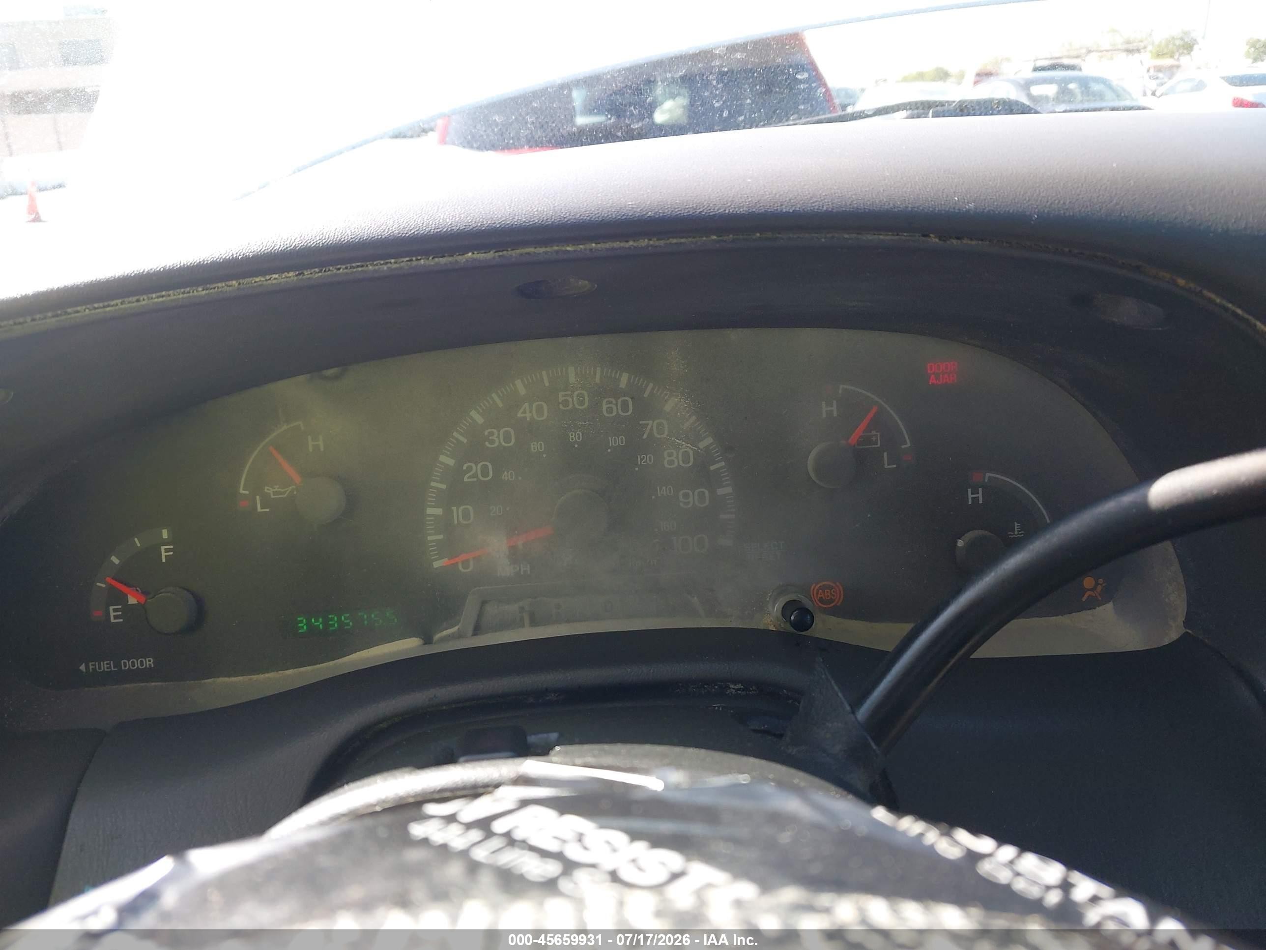 2002 Ford F-150 Lariat/xl/xlt White vin: 1FTRX17W92KC62349