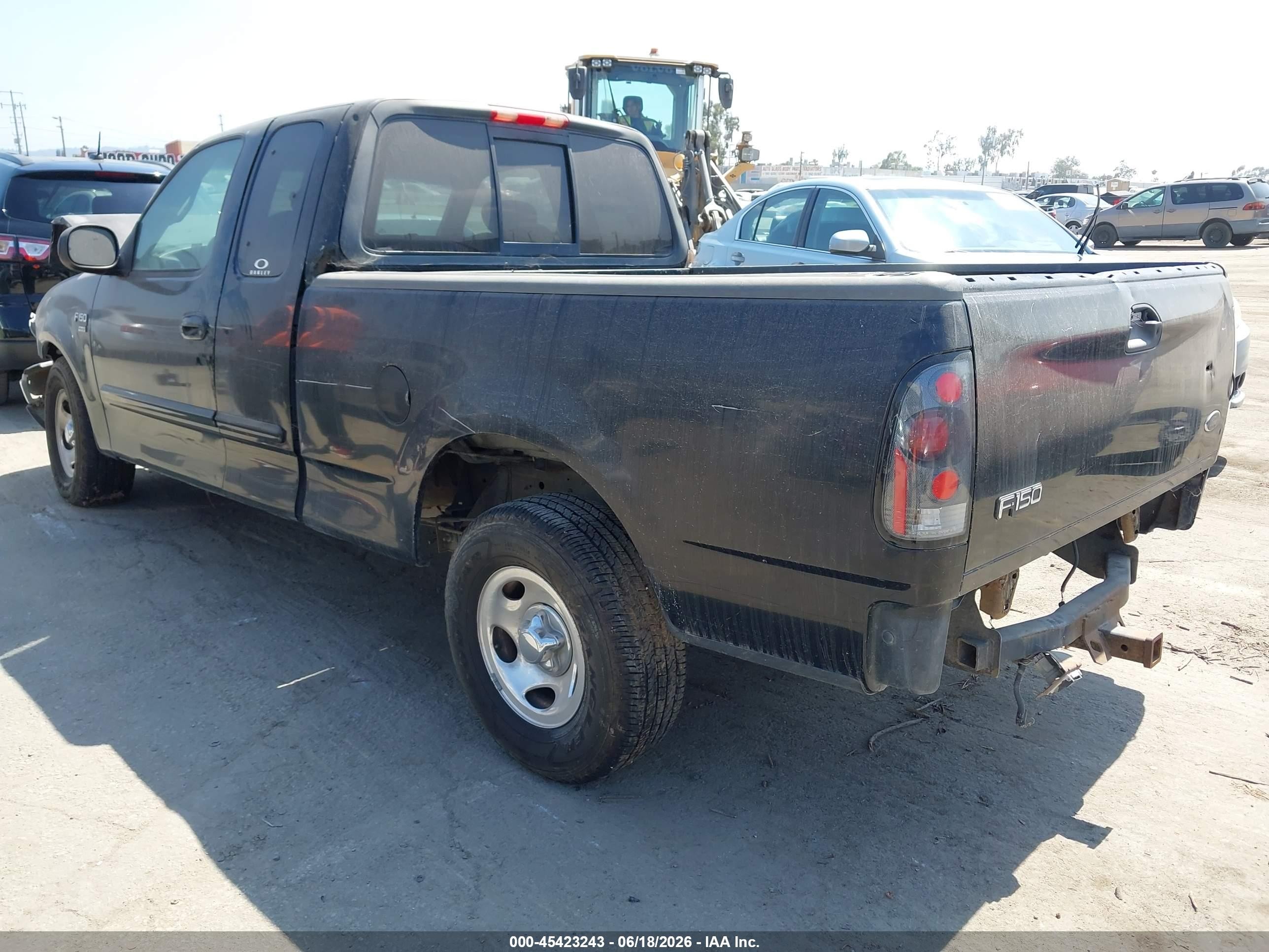 2002 Ford F-150 Lariat/xl/xlt Black vin: 1FTRX17W92NA59623