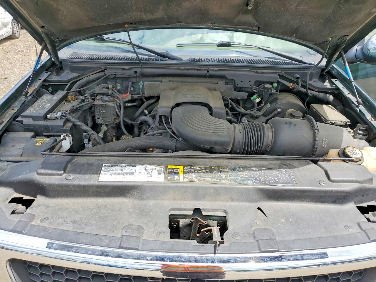 2002 Ford F150 Green vin: 1FTRX17W92NB58989