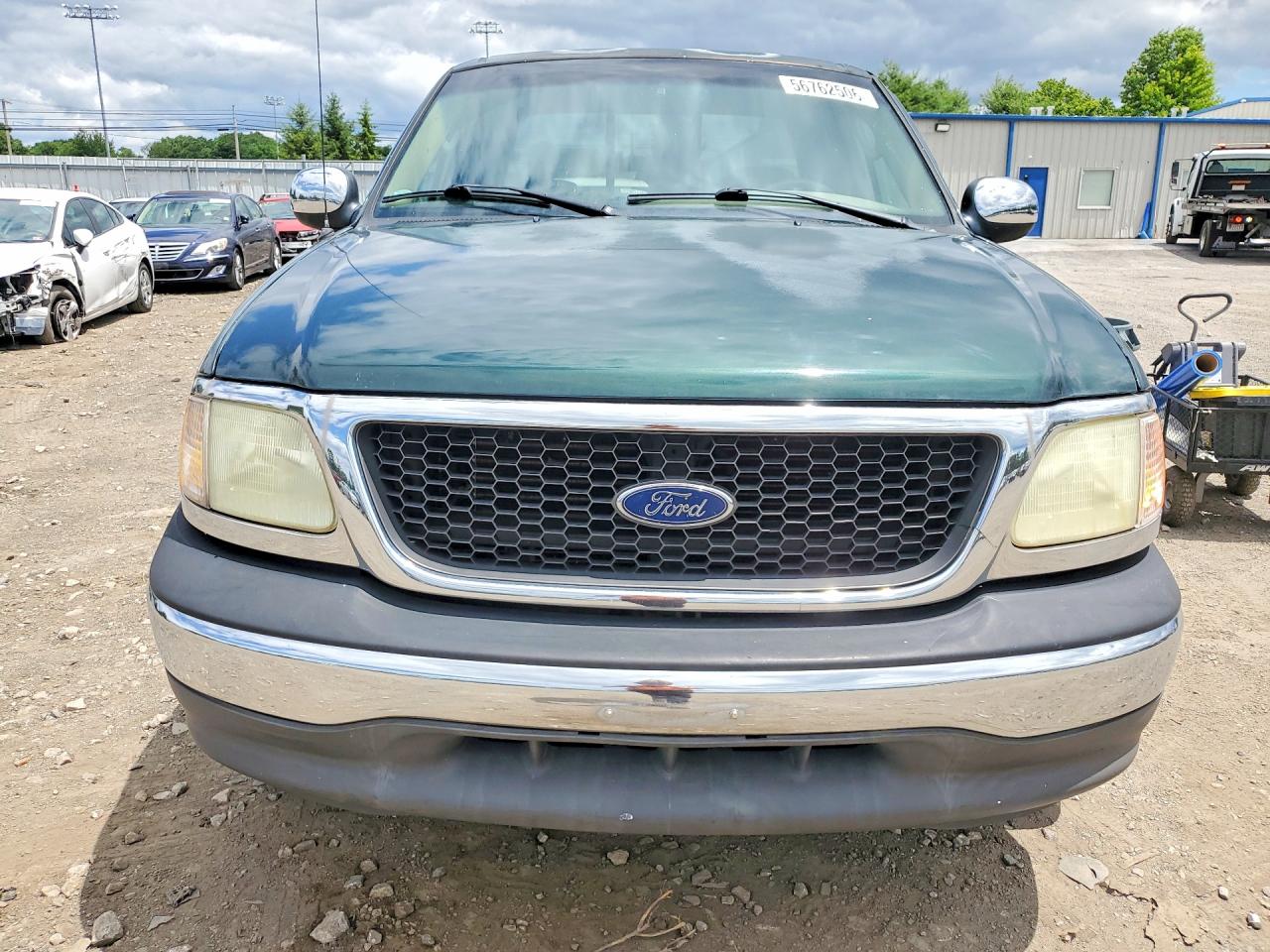2002 Ford F150 Green vin: 1FTRX17W92NB58989